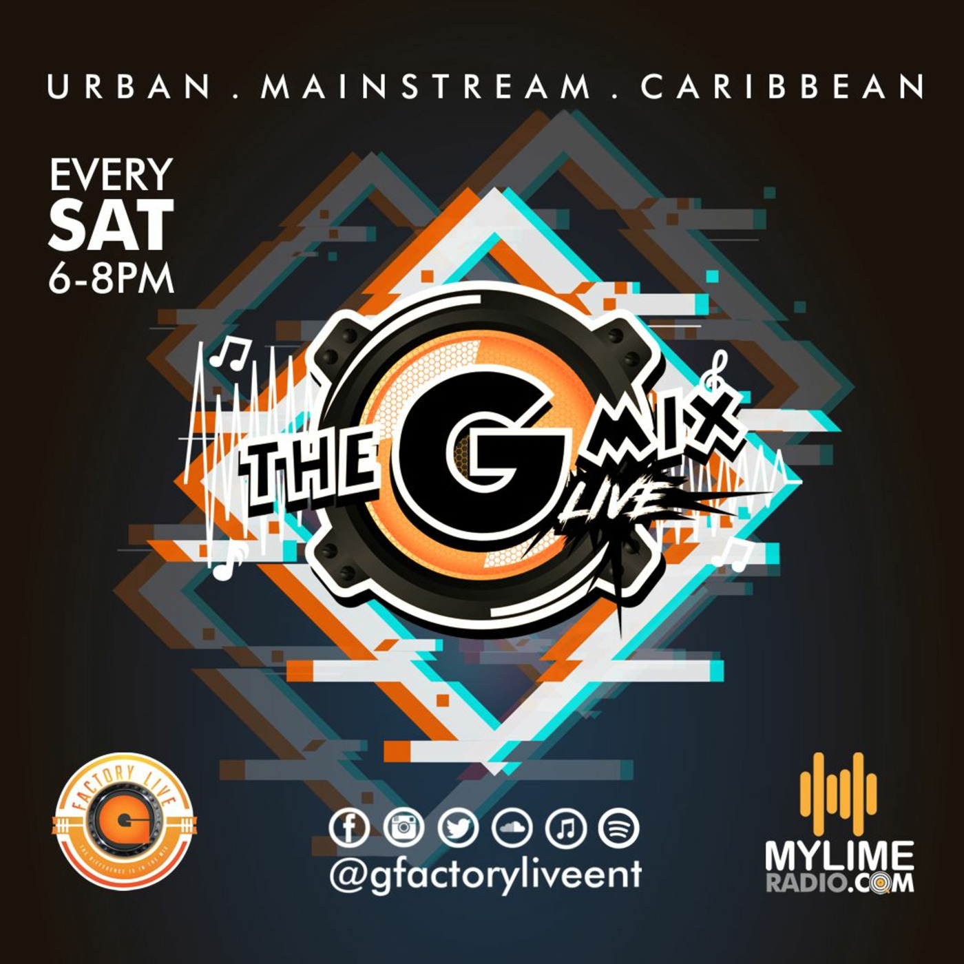 The GMix Live EP8 With GfactoryLive on MyLimeradio.com episode artwork