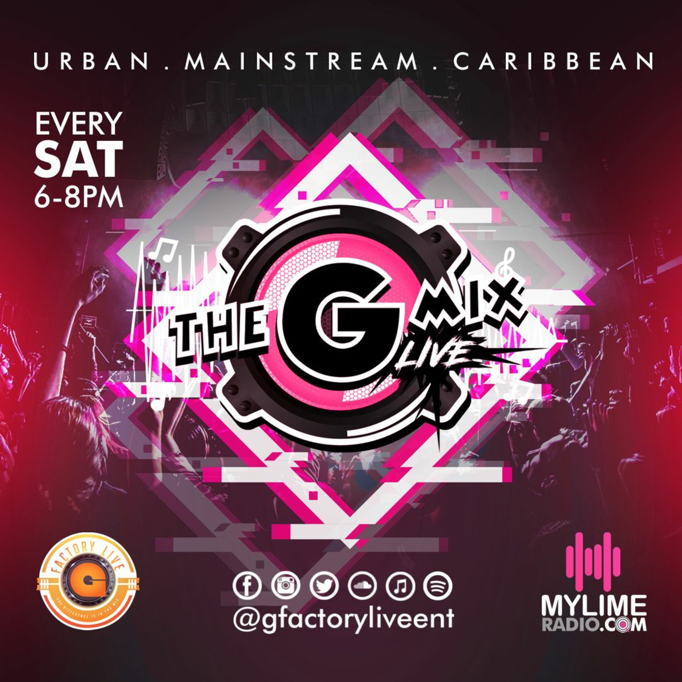 The GMixLive EP11 with GfactoryLive on MyLimeRadio.com episode artwork