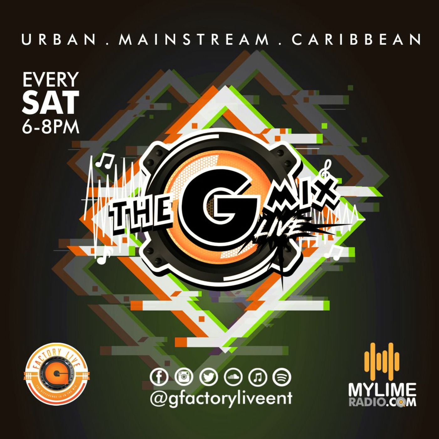 The GMixLive EP12 with GfactoryLive on MyLimeRadio.com (FTS) episode artwork
