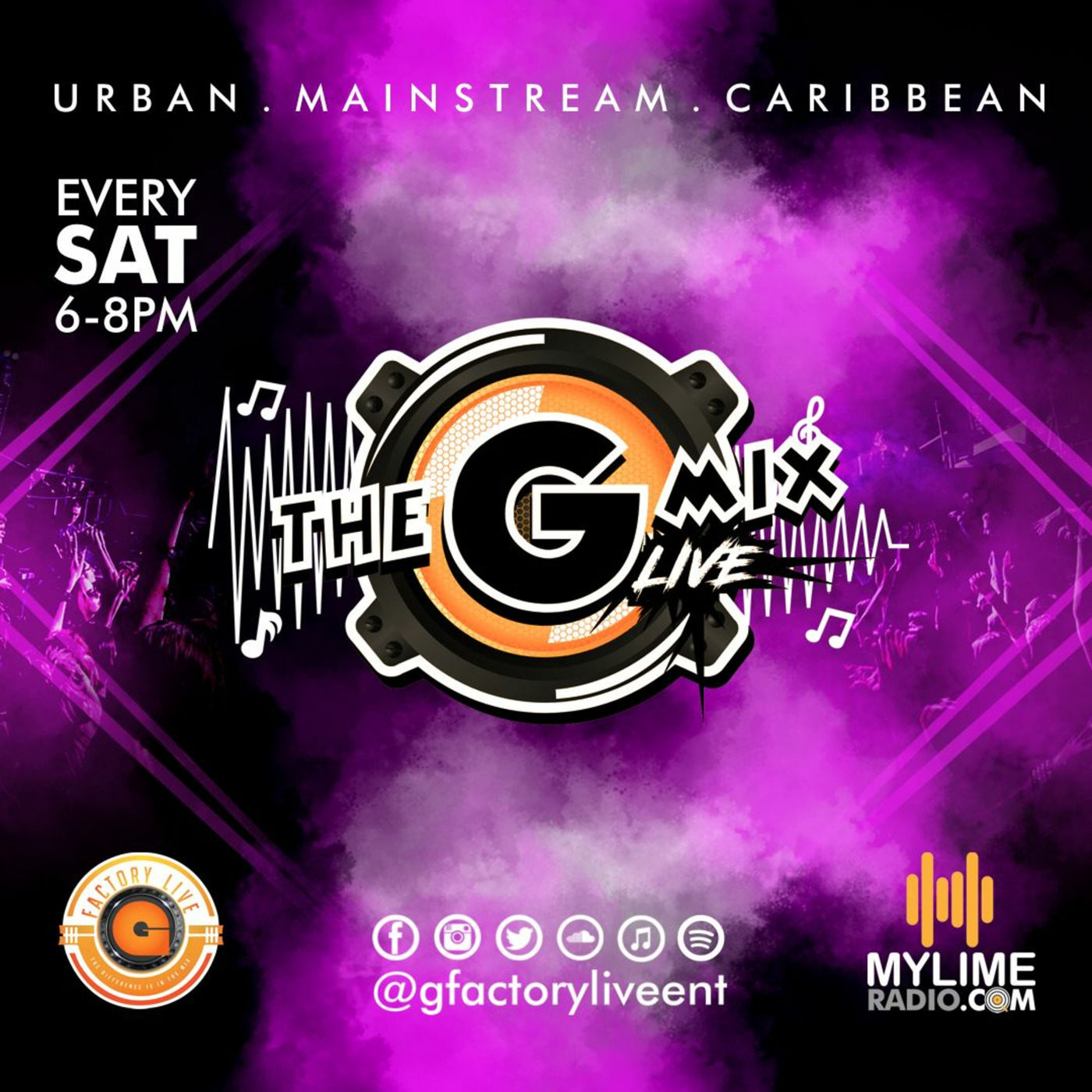 The GMixLive EP15 with GfactoryLive on MyLimeRadio.com (FTS) episode artwork