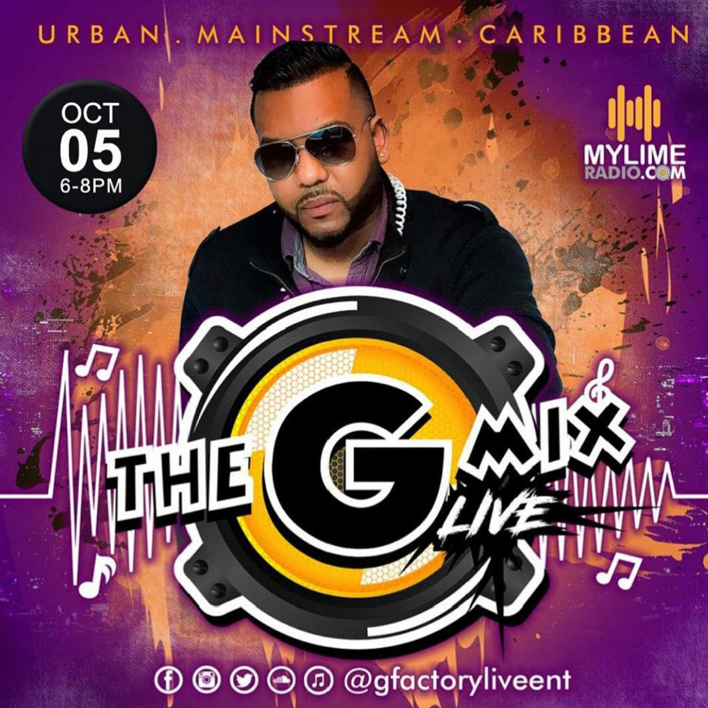 The GMixLive EP16 With GfactoryLive On MyLimeRadio.com The Return!! episode artwork