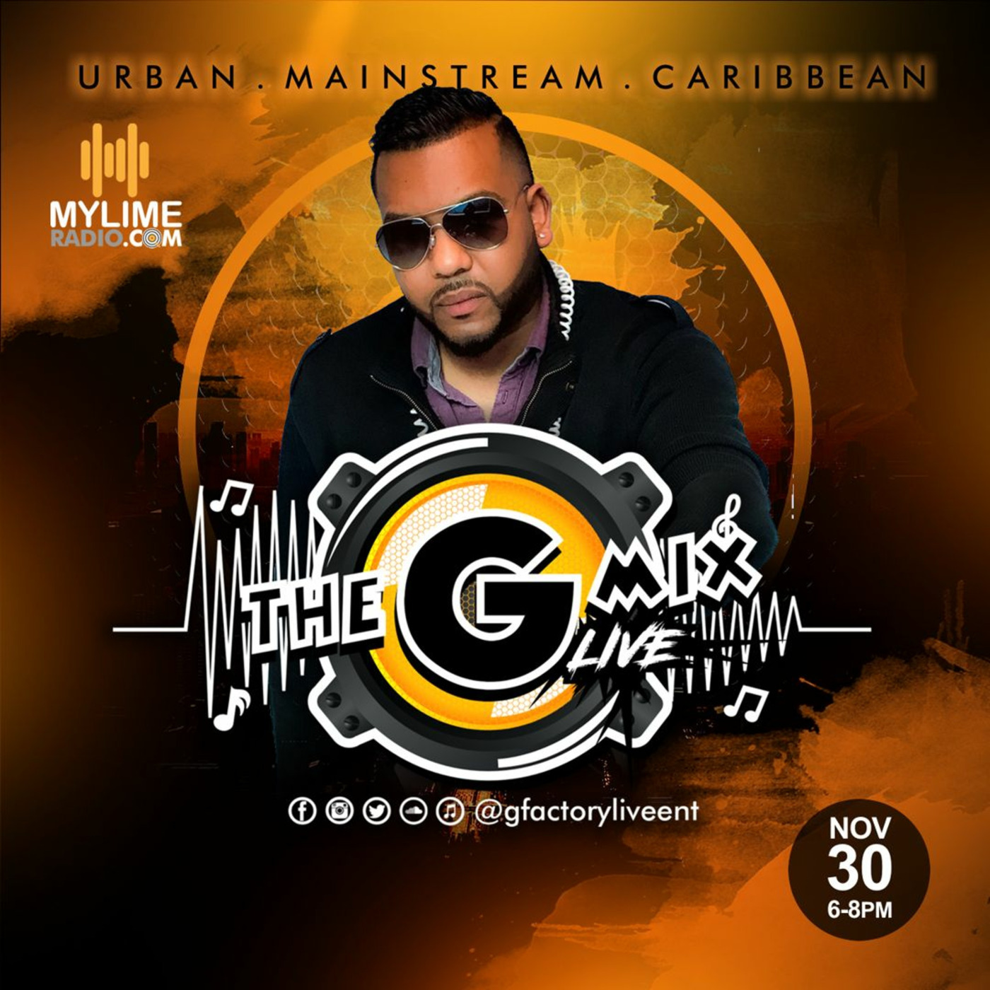 The GMixLive EP18 With GfactoryLive On MyLimeRadio.com episode artwork
