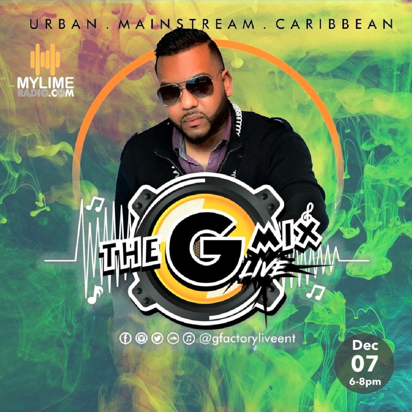 The GMixLive EP19 With GfactoryLive On MyLimeRadio.com episode artwork
