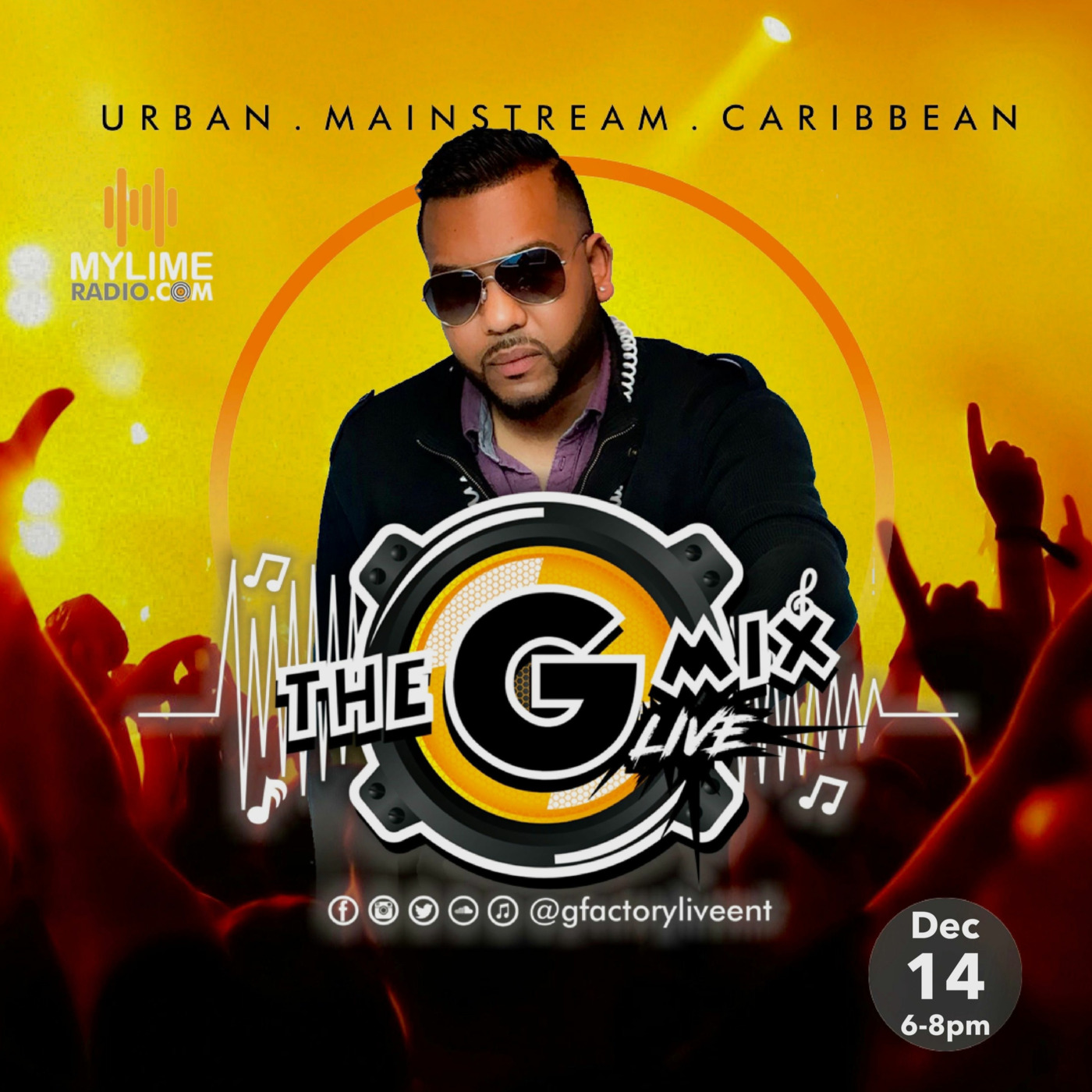 The GMixLive EP20 With GfactoryLive On MyLimeRadio.com episode artwork