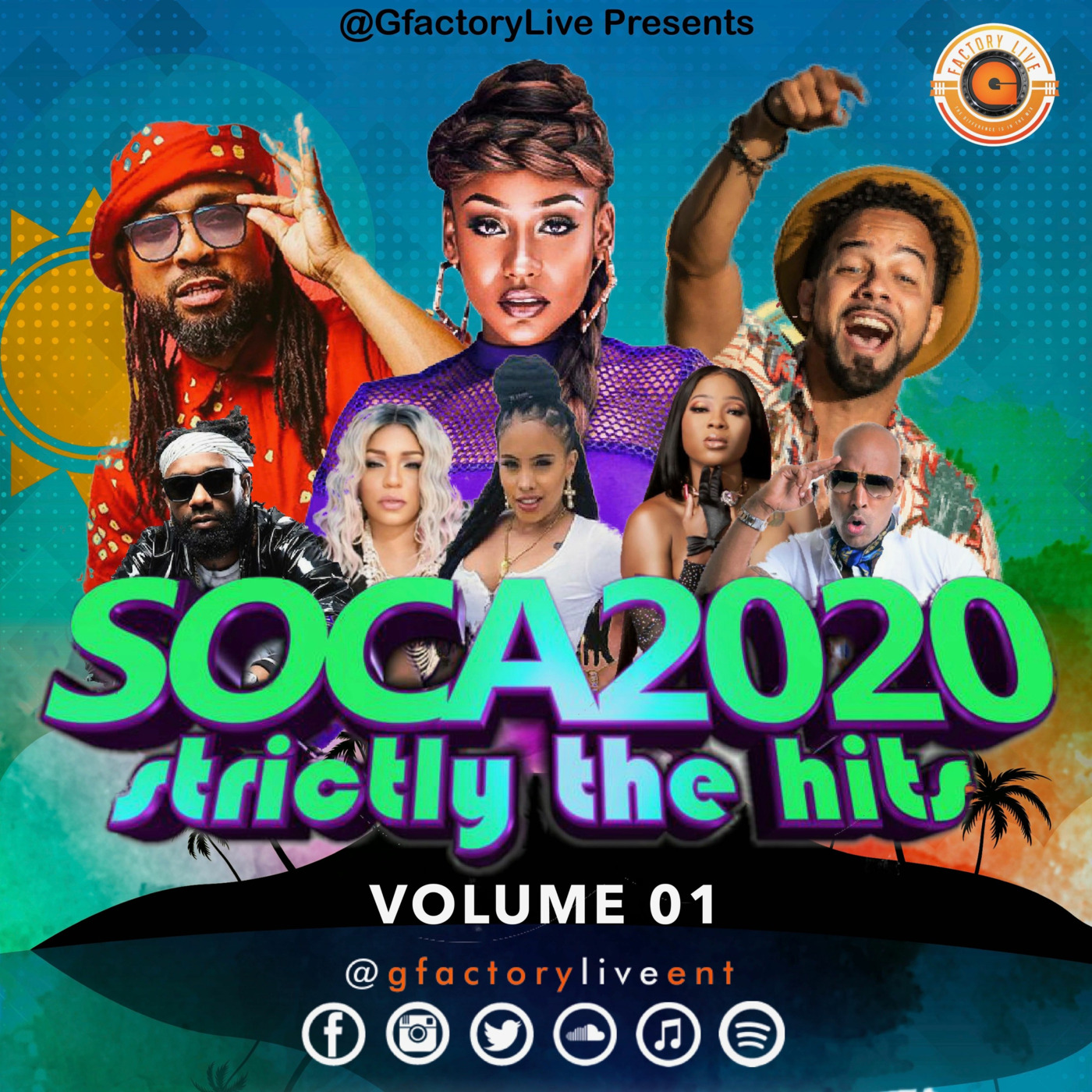 SOCA 2020 STRICTLY THE HITS Vol 1 Mixed by GFACTORYLIVE episode artwork