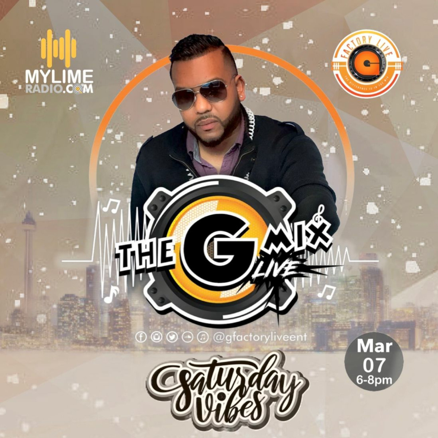 The GMixLive EP26 With GfactoryLive On MyLimeRadio.com episode artwork
