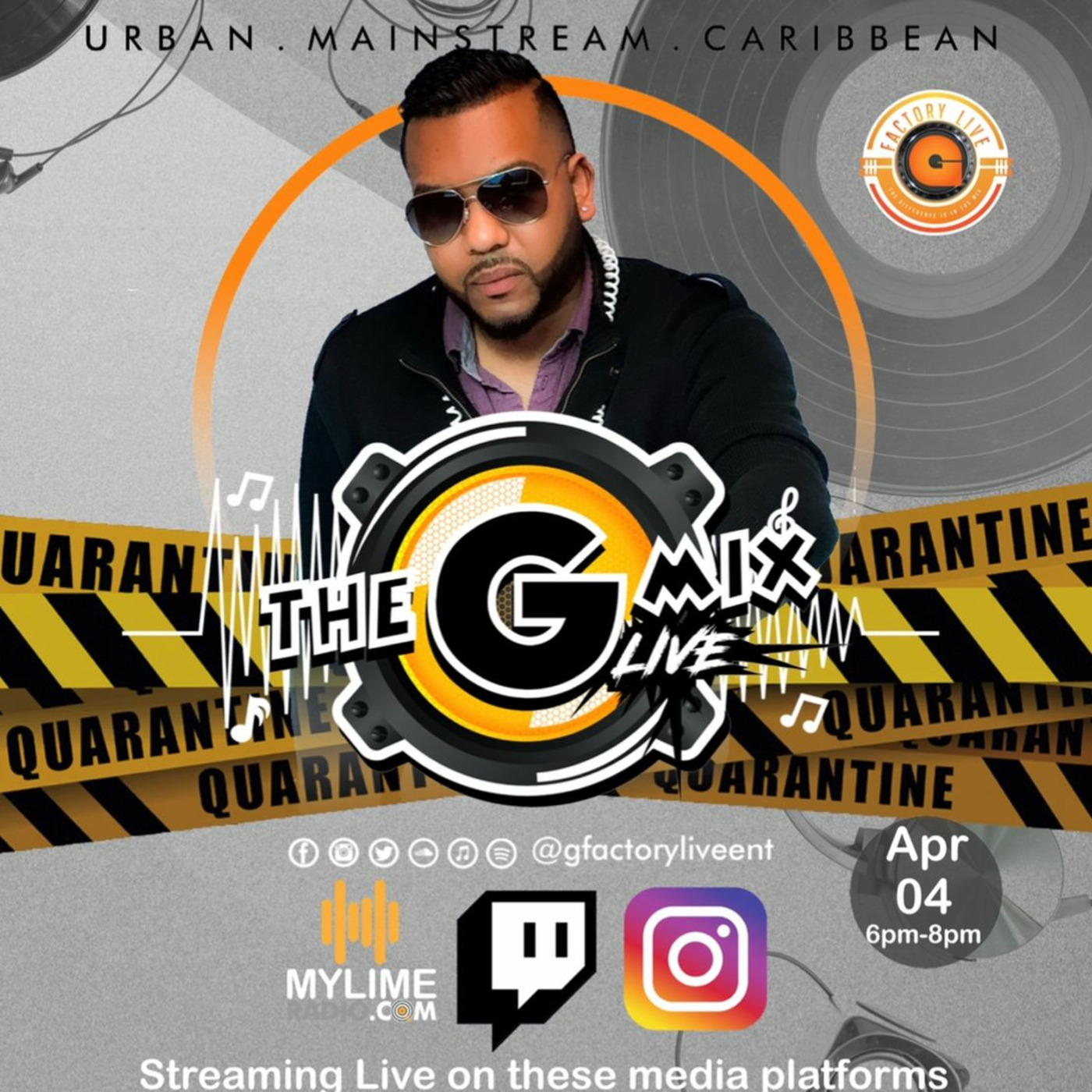 The GMixLive EP30 With GfactoryLive On MyLimeRadio.com TWITCH.tv Edition episode artwork