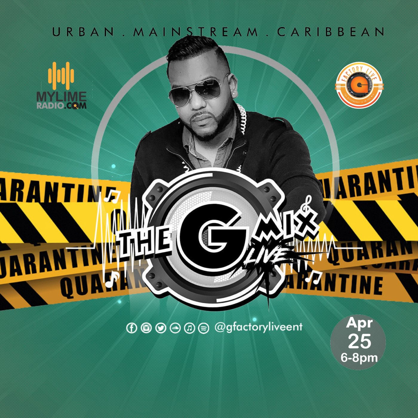 The GMixLive EP33 With GfactoryLive On MyLimeRadio.com episode artwork