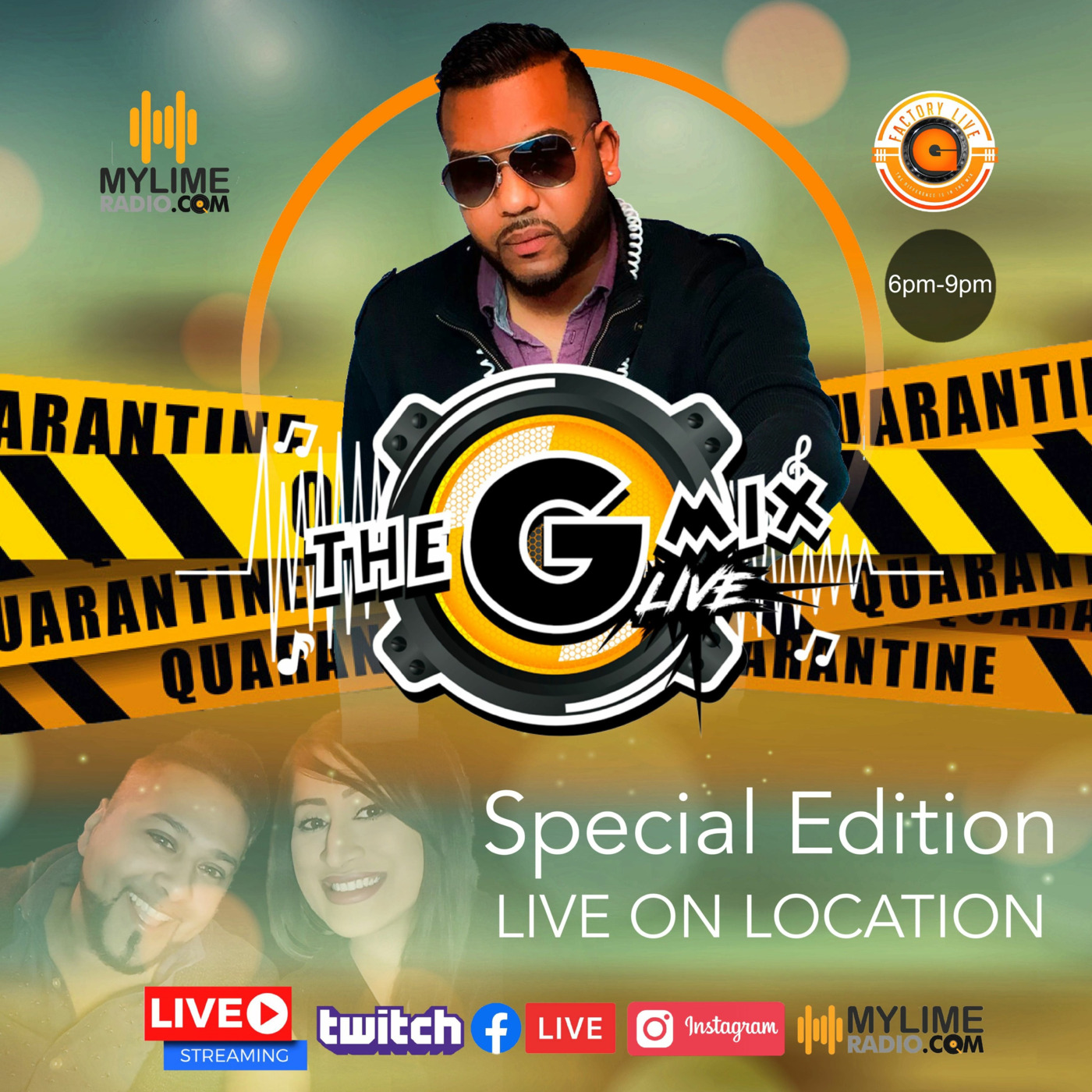 RAW AND UNCUT upload THE GMIXLIVE EP42 THE LOCKED DOWN EDITION on MyLimeRadio.com episode artwork