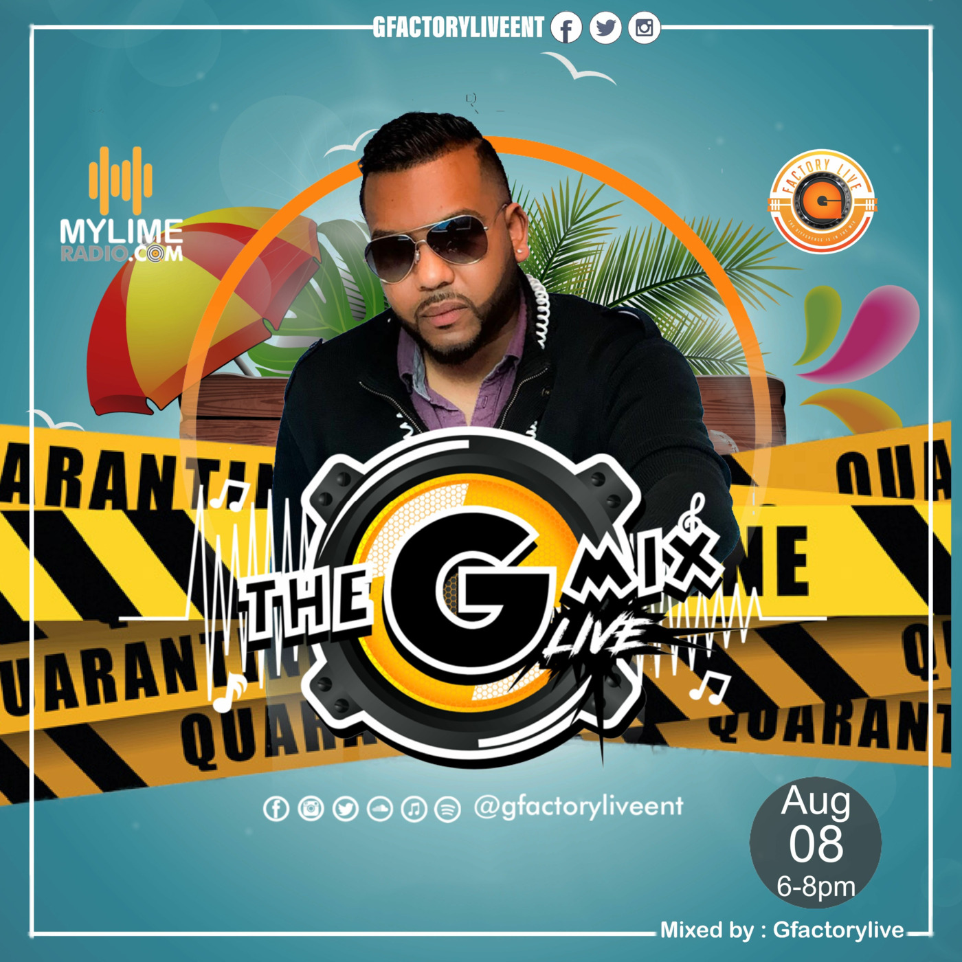 THE GMIXLIVE EP43 Full Throttle Saturdays on MyLimeRadio.com episode artwork