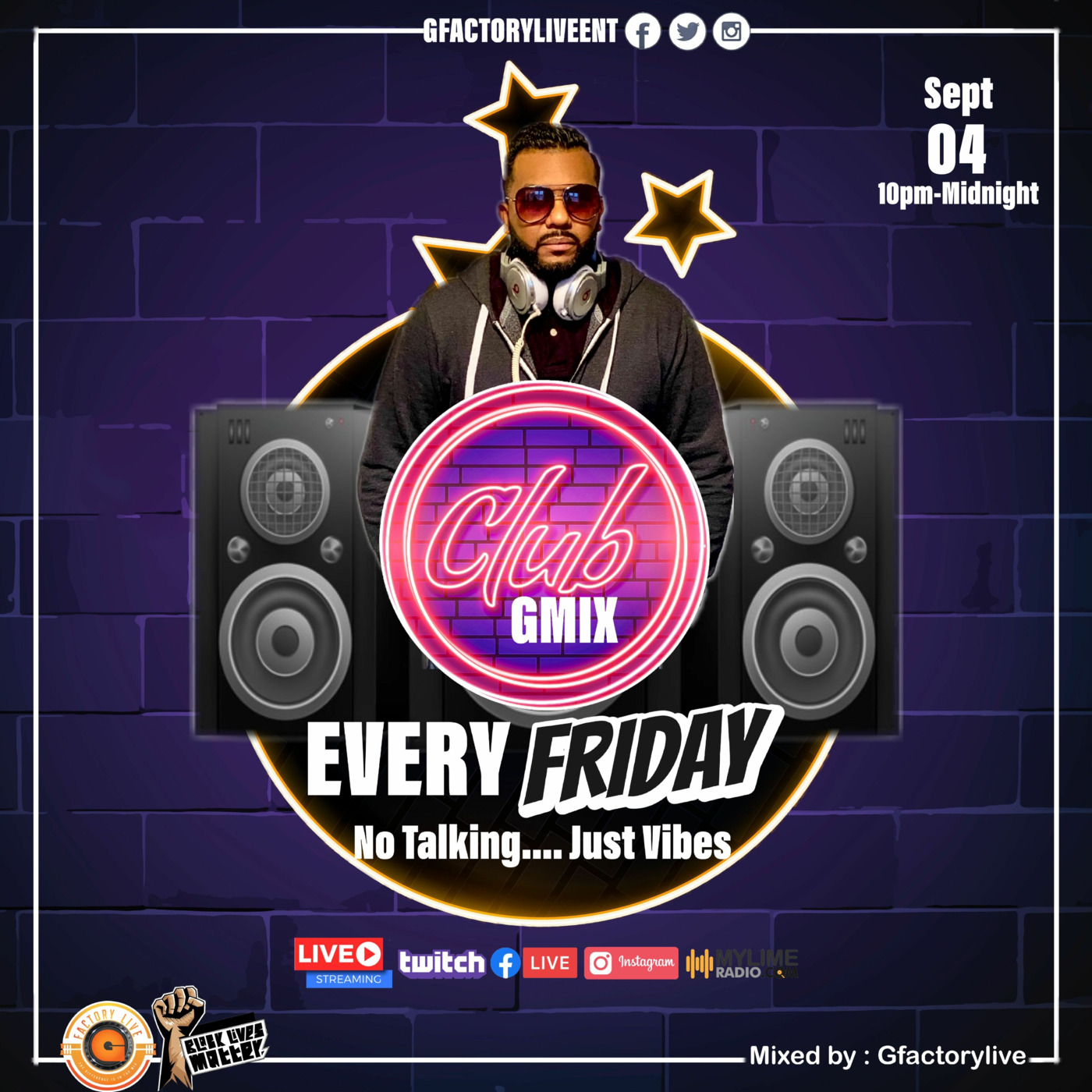 THE CLUB GMIX EP07 LONG WEEKEND EDITION Live Recording Mixed by GfactoryLive episode artwork