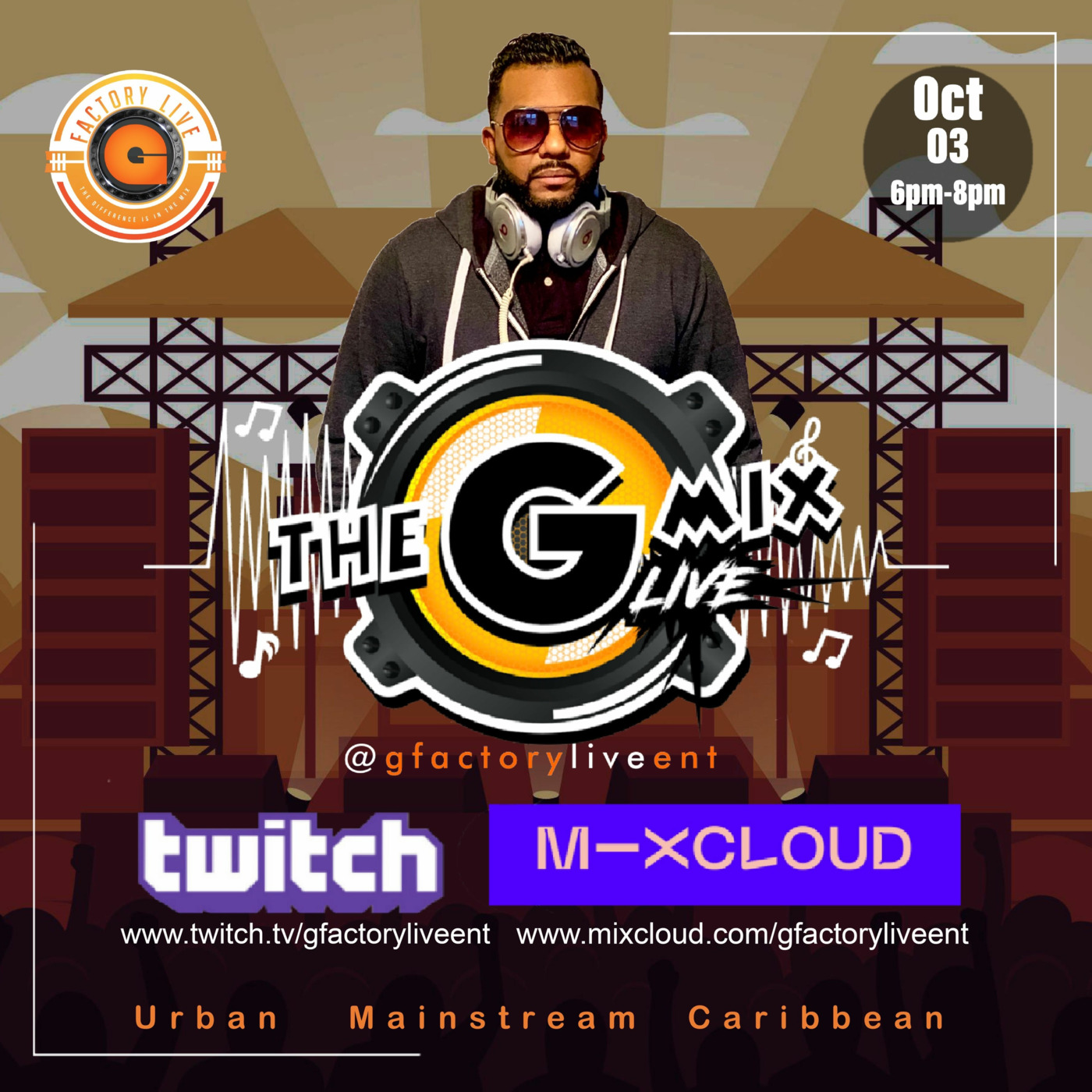 THE GMIXLIVE MIXSHOW EP47 On Mylimeradio.com Live Recording  By Mixed By GfactoryLive episode artwork