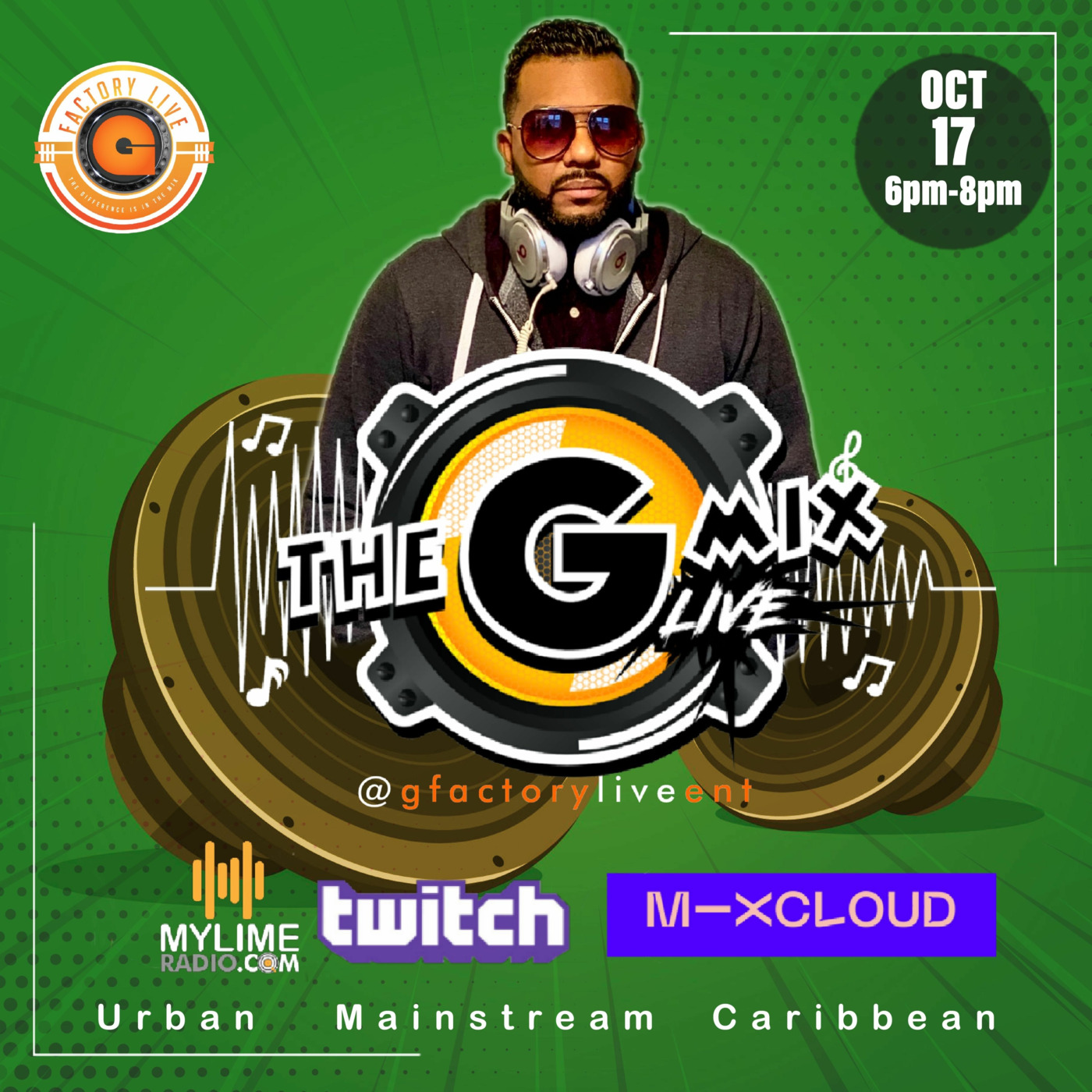 THE GMIXLIVE MIXSHOW EP49 On Mylimeradio.com Live Recording By Mixed By GfactoryLive (ISH TIME) episode artwork