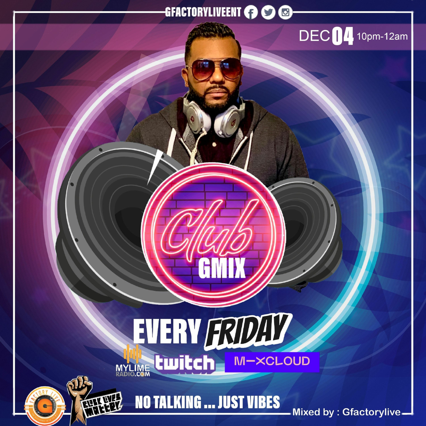 THE CLUB GMIX EP15 on Mylimeradio.com Live Recording Mixed by GfactoryLive (DEC.11.2020) episode artwork