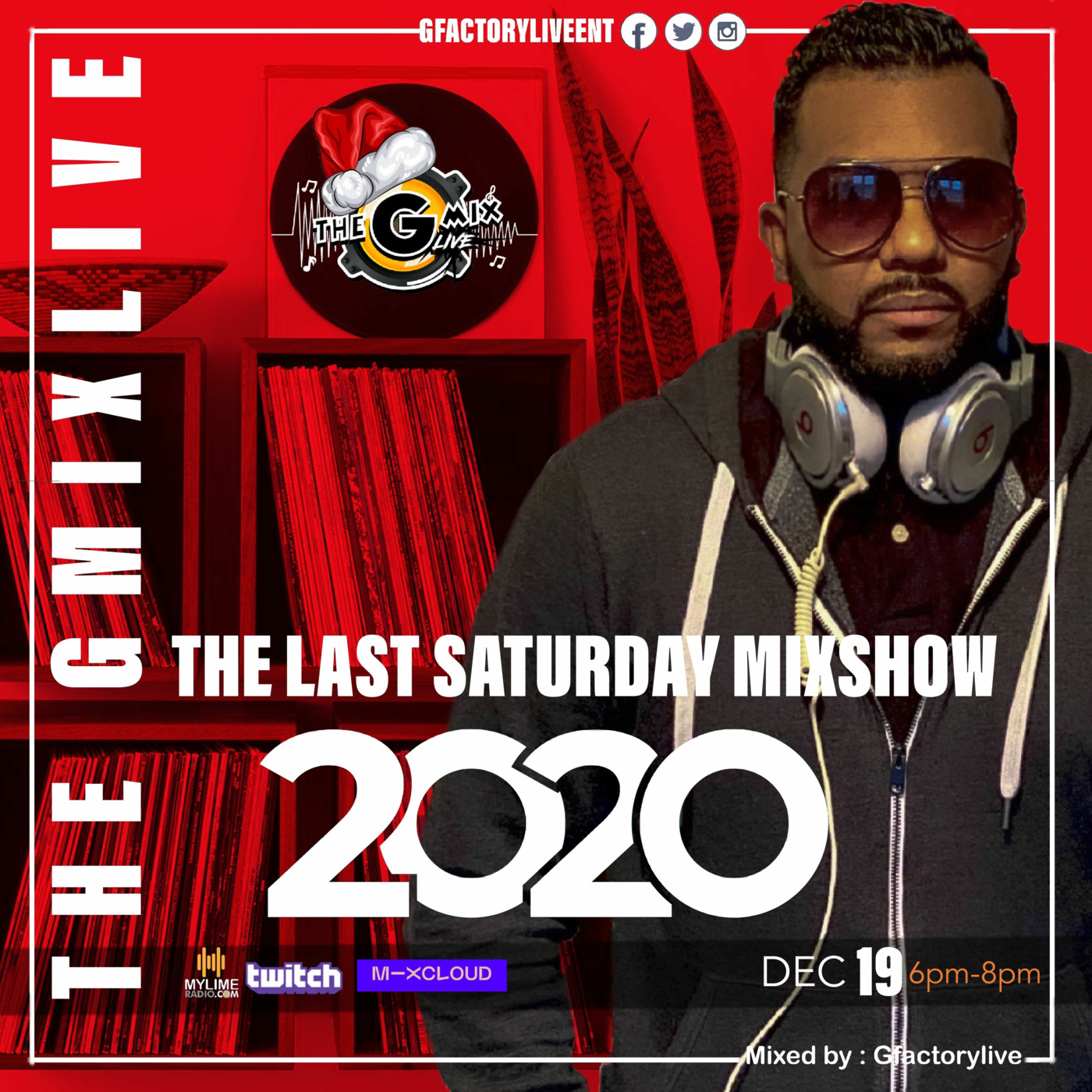 THE GMIXLIVE MIXSHOW EP53 "The Finale" Live Recording By Mixed By GfactoryLive DEC.19.2020 episode artwork