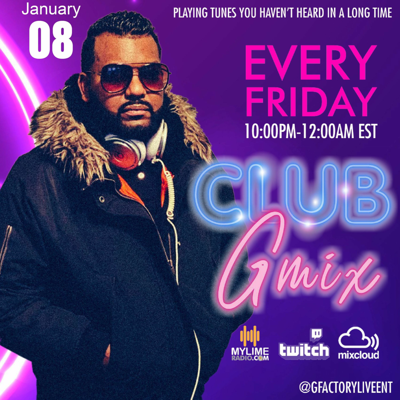 THE CLUB GMIX EP17 Live Recording Mixed by GfactoryLive (JAN.08.2021) episode artwork