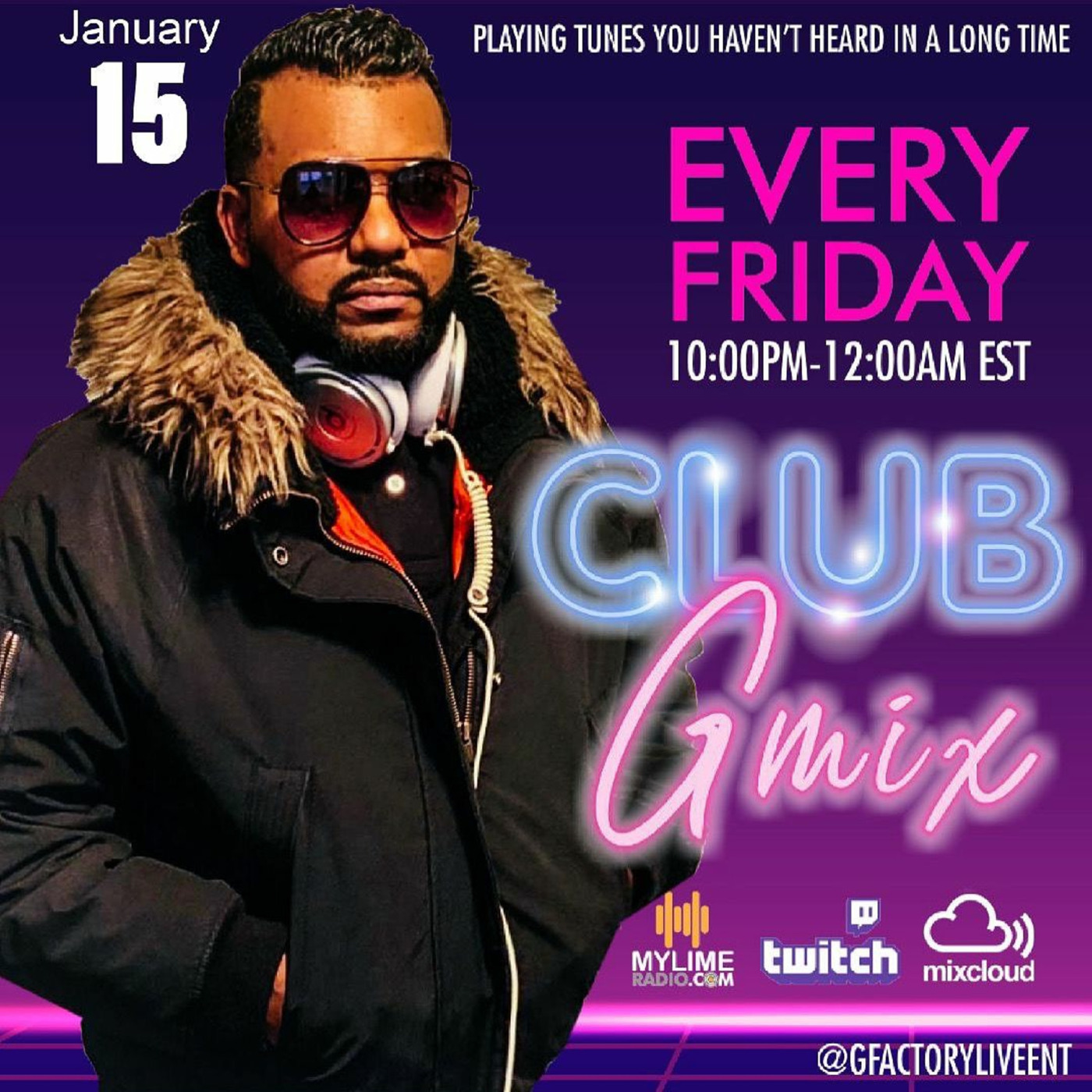 THE CLUB GMIX EP18 Live Recording Mixed by GfactoryLive (JAN.15.2021) episode artwork