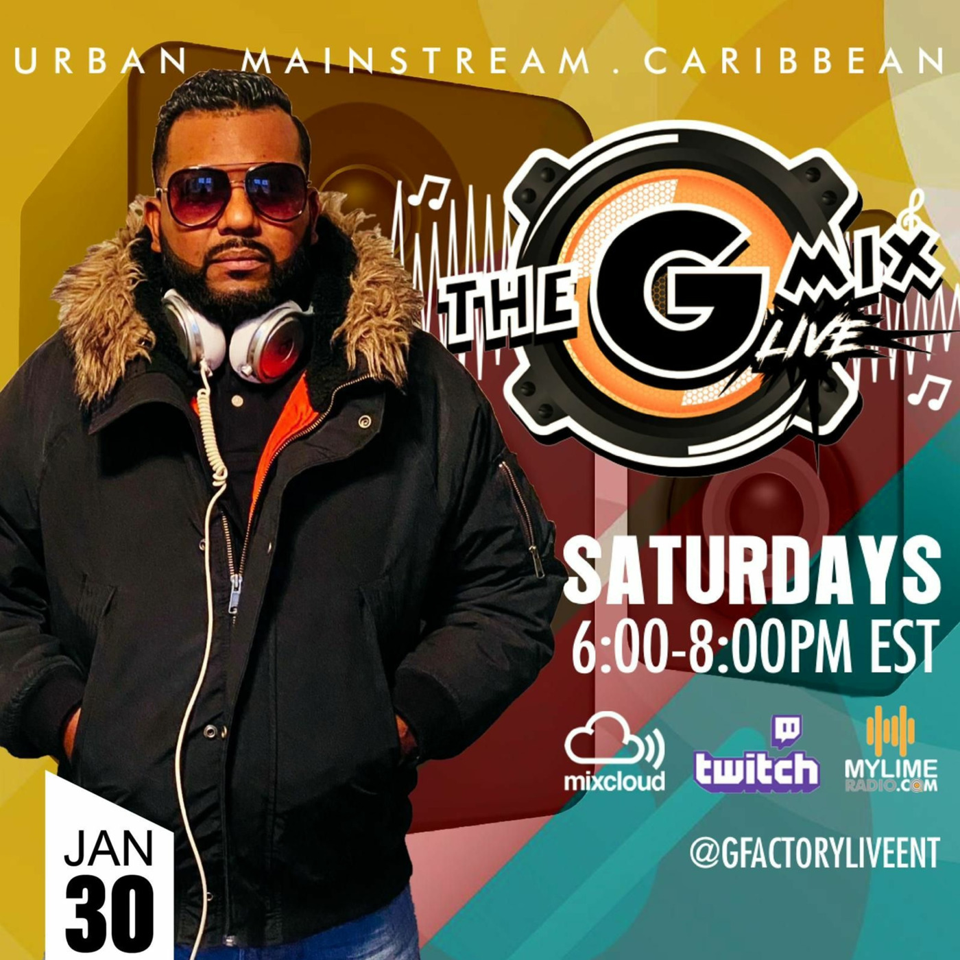 THE GMIXLIVE MIXSHOW EP56 Live Recording VIDEO and AUDIO By Mixed By GfactoryLive (JAN.30.2021) episode artwork
