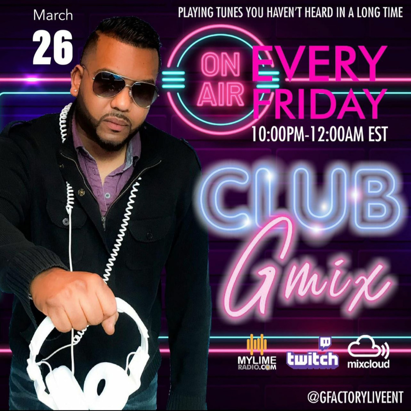 THE CLUB GMIX MIXSHOW VDJ EIDTION 26.03.2021 episode artwork