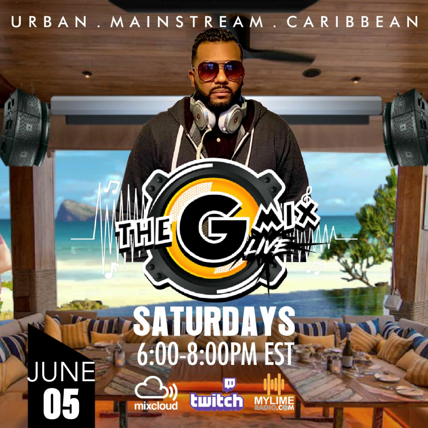 THE GMIX LIVE MIXSHOW VDJ EDITION 6pm - 8pm 07.06.2021 episode artwork