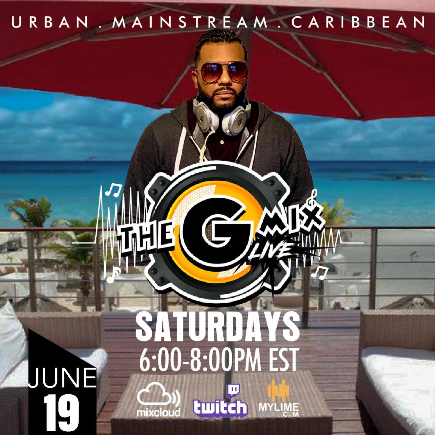 THE GMIX LIVE MIXSHOW VDJ EDITION 6pm - 8pm 19.06.2021 episode artwork