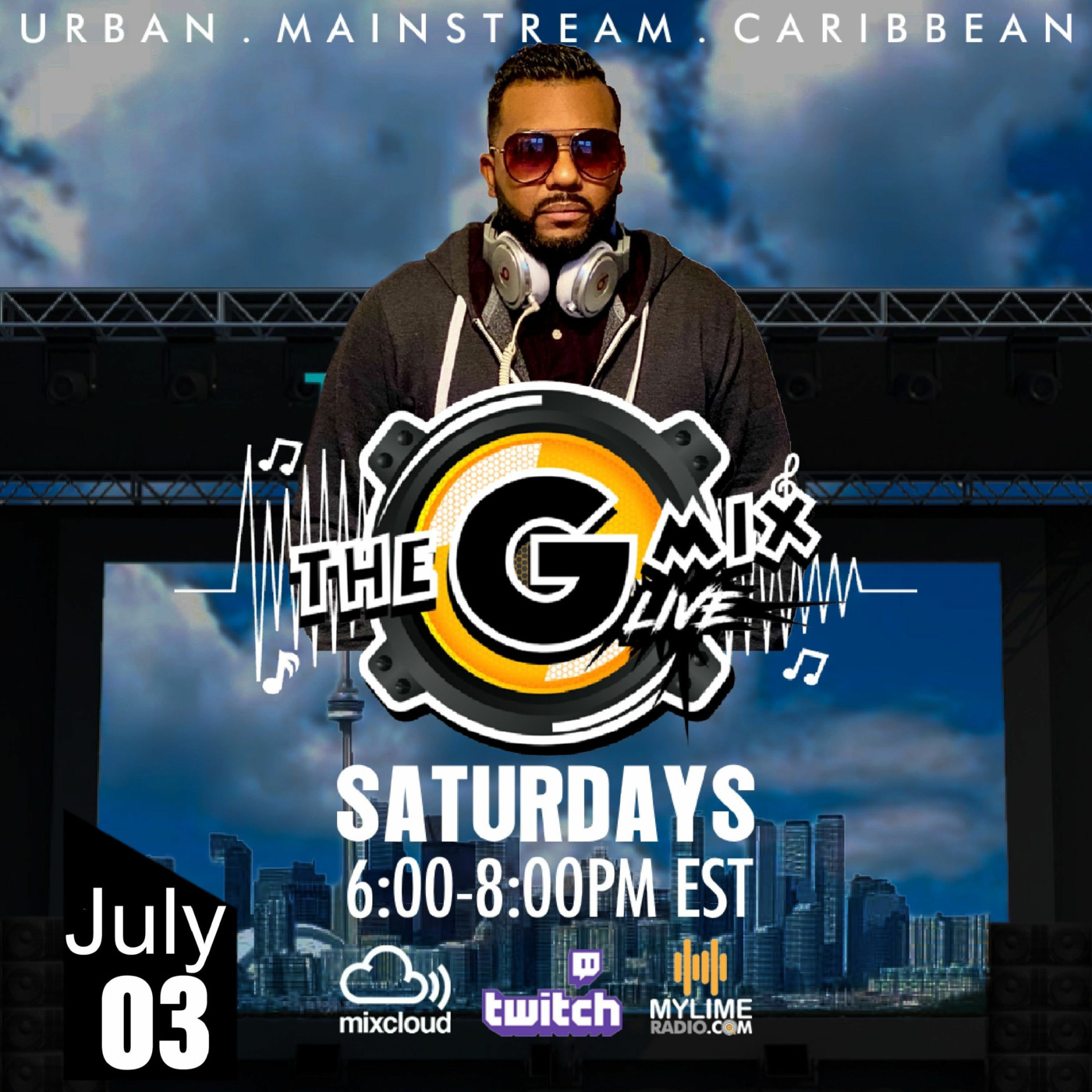 THE GMIX LIVE MIXSHOW VDJ EDITION 6pm - 8pm 03.07.2021 episode artwork