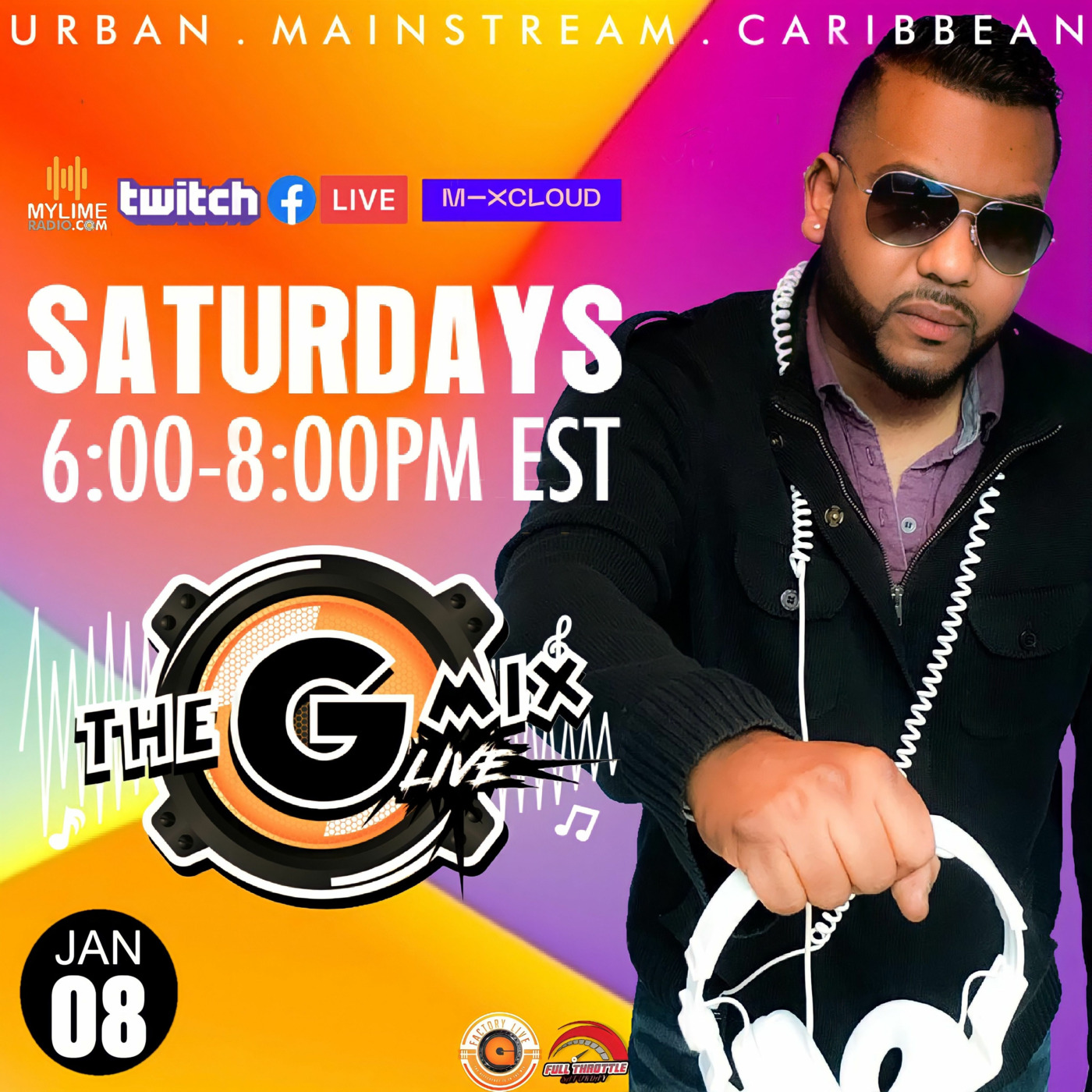 THE GMIX LIVE (Live Recording) On MYLIMRADIO With GfactoryLive JAN.08.2022 episode artwork