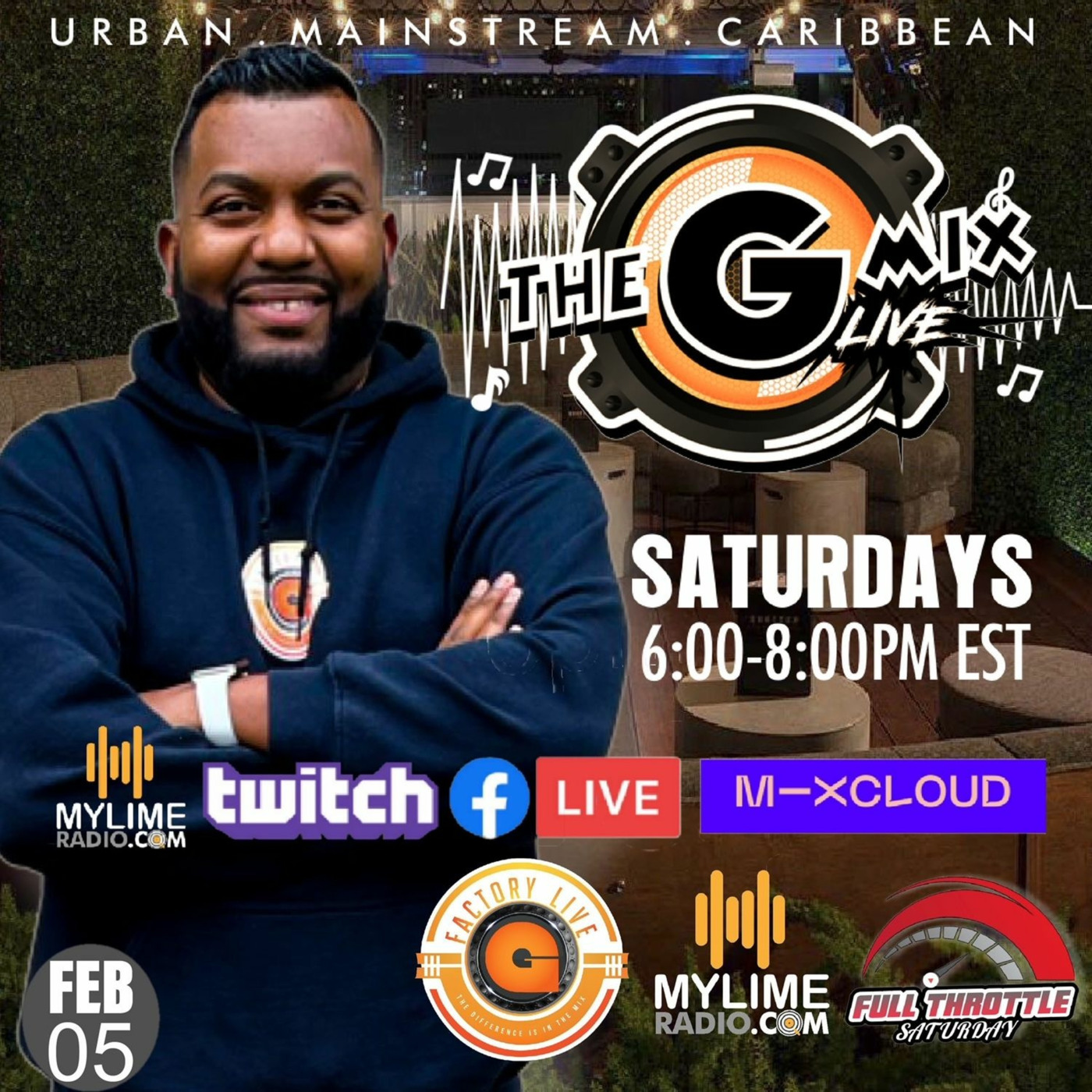 THE GMIX LIVE (Live Recording) On MYLIMRADIO With GfactoryLive FEB.05.2022 episode artwork