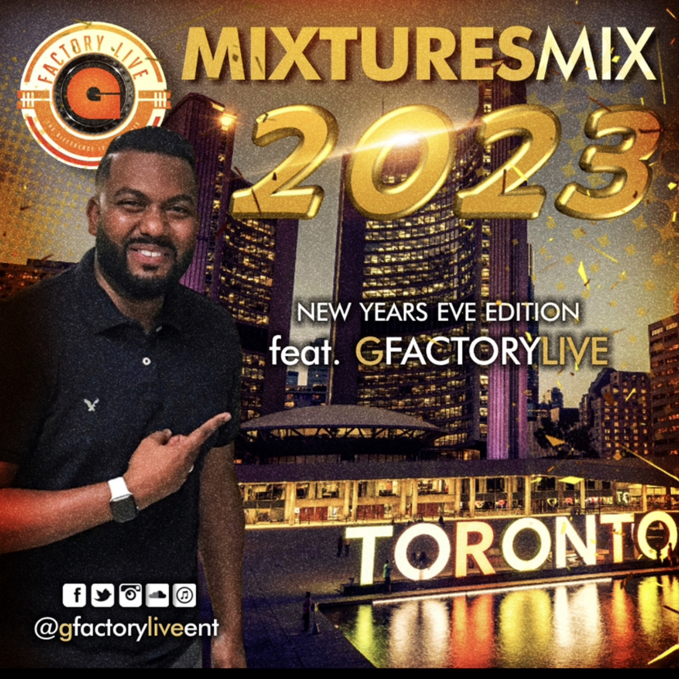 MIXTURES MIX NEW YEARS EDITION EVE 2022-2023 Mixed By GfactoryLive