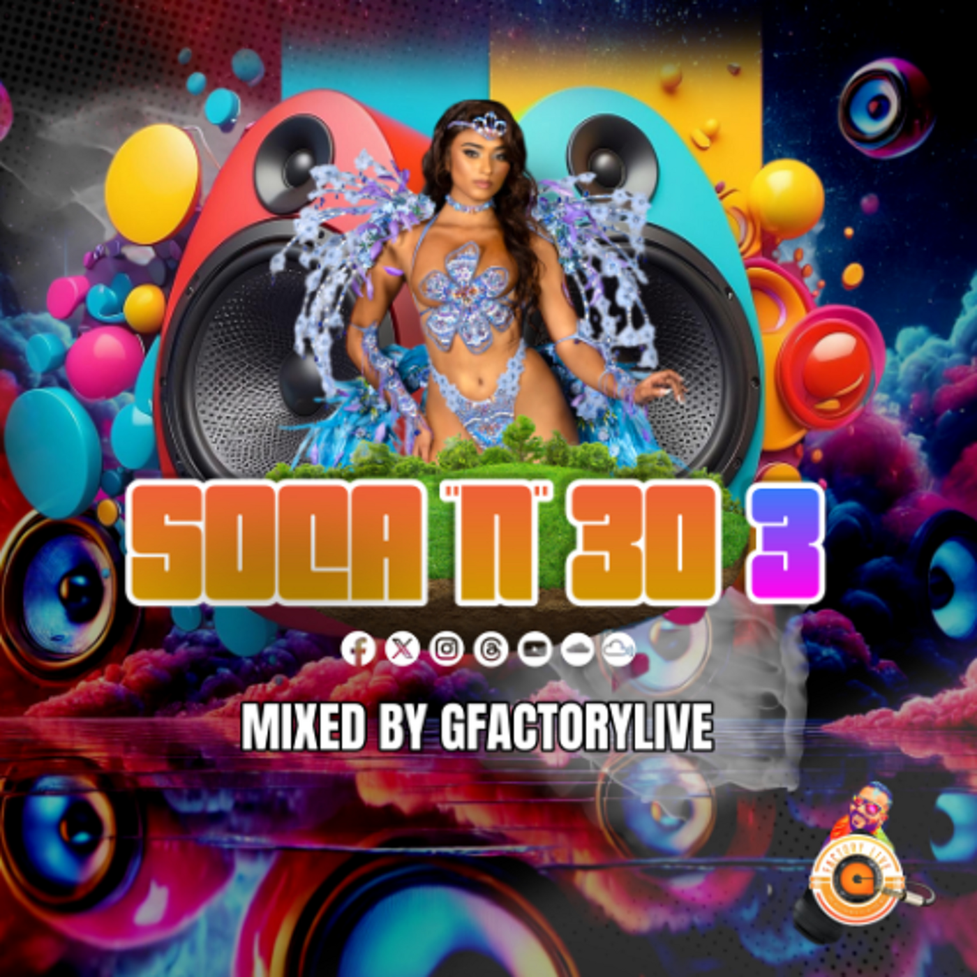 SOCA N 30 2025 EP03 COUTAIN | SHAL MARSHAL  | SKINNY FABULOUS | DENISE BELFON MIXED BY GFACTORYLIVE episode artwork