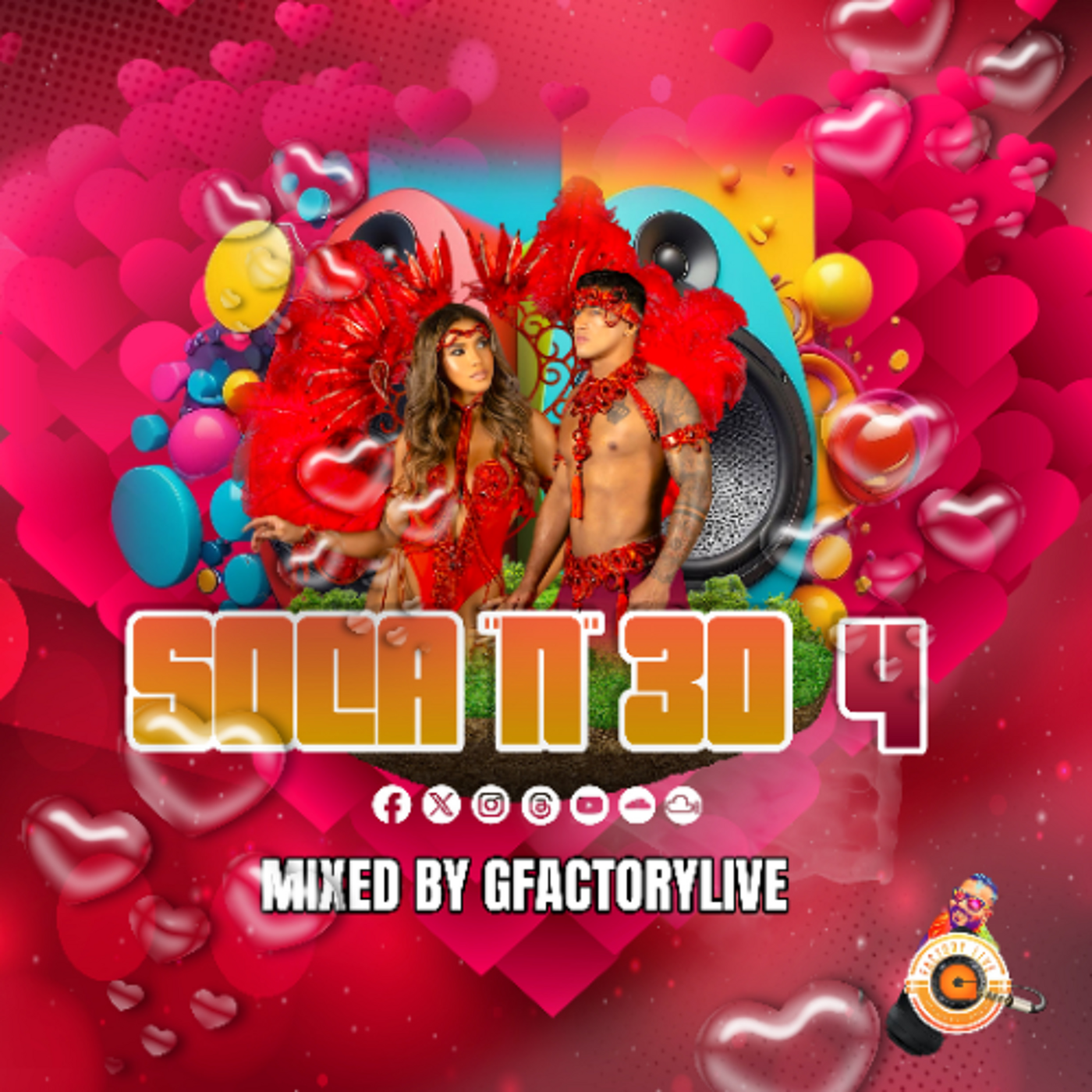 SOCA N 30 2025 EP04  LOVE & SOCA |MICAL | COUTAIN |PATRICE ROBERTS | M1 | MIXED BY GFACTORY LIVE episode artwork