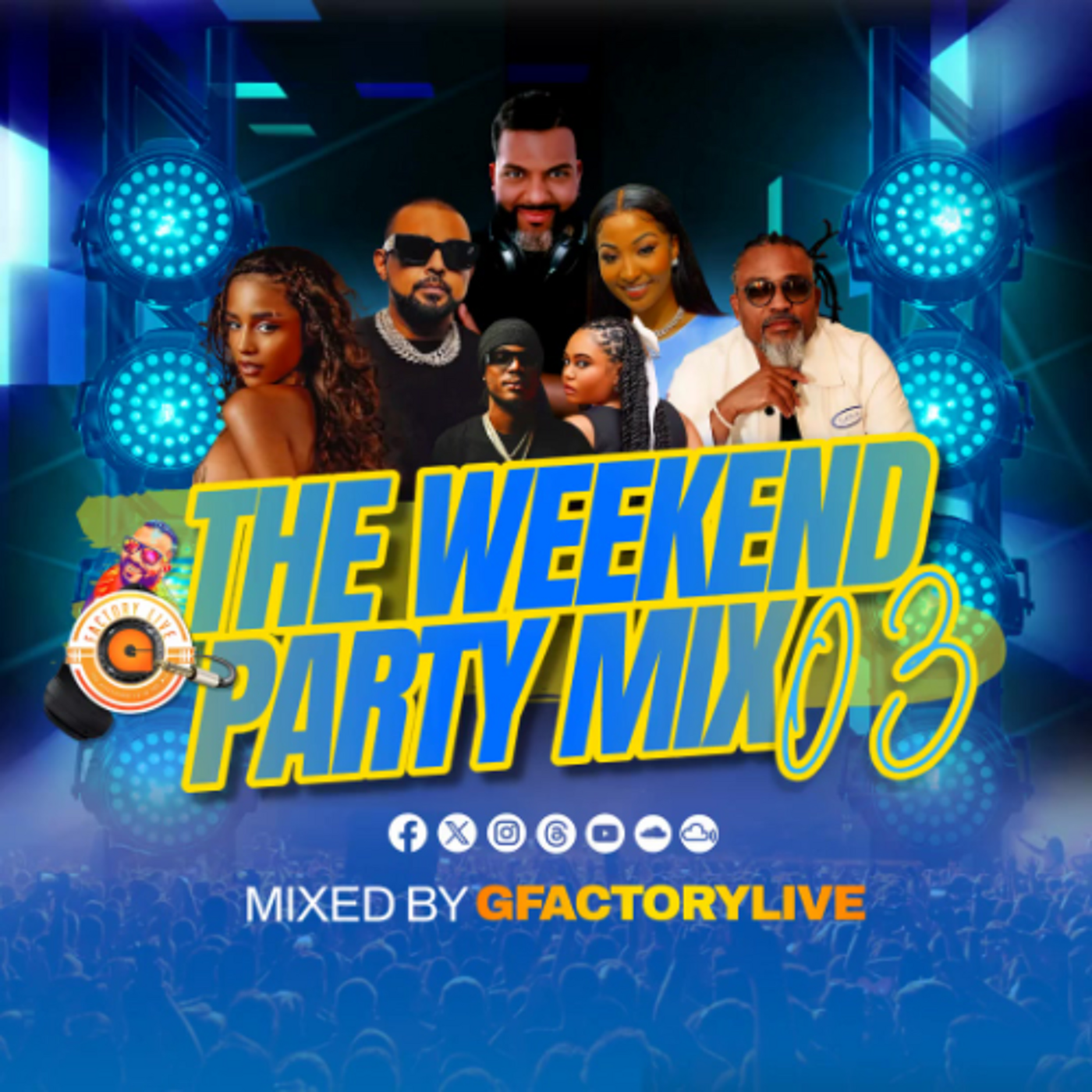 THE WEEKENED PARTY MIX EP03 2025 AFROBEATS | SOCA | REGGAE | LATIN | OLDSCHOOL | REGGAETON