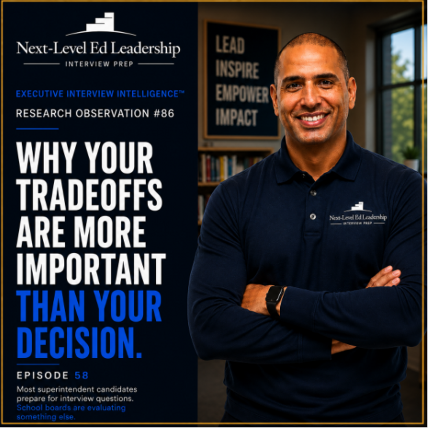 Episode 58: Why Your Tradeoffs Are More Important Than Your Decision episode artwork