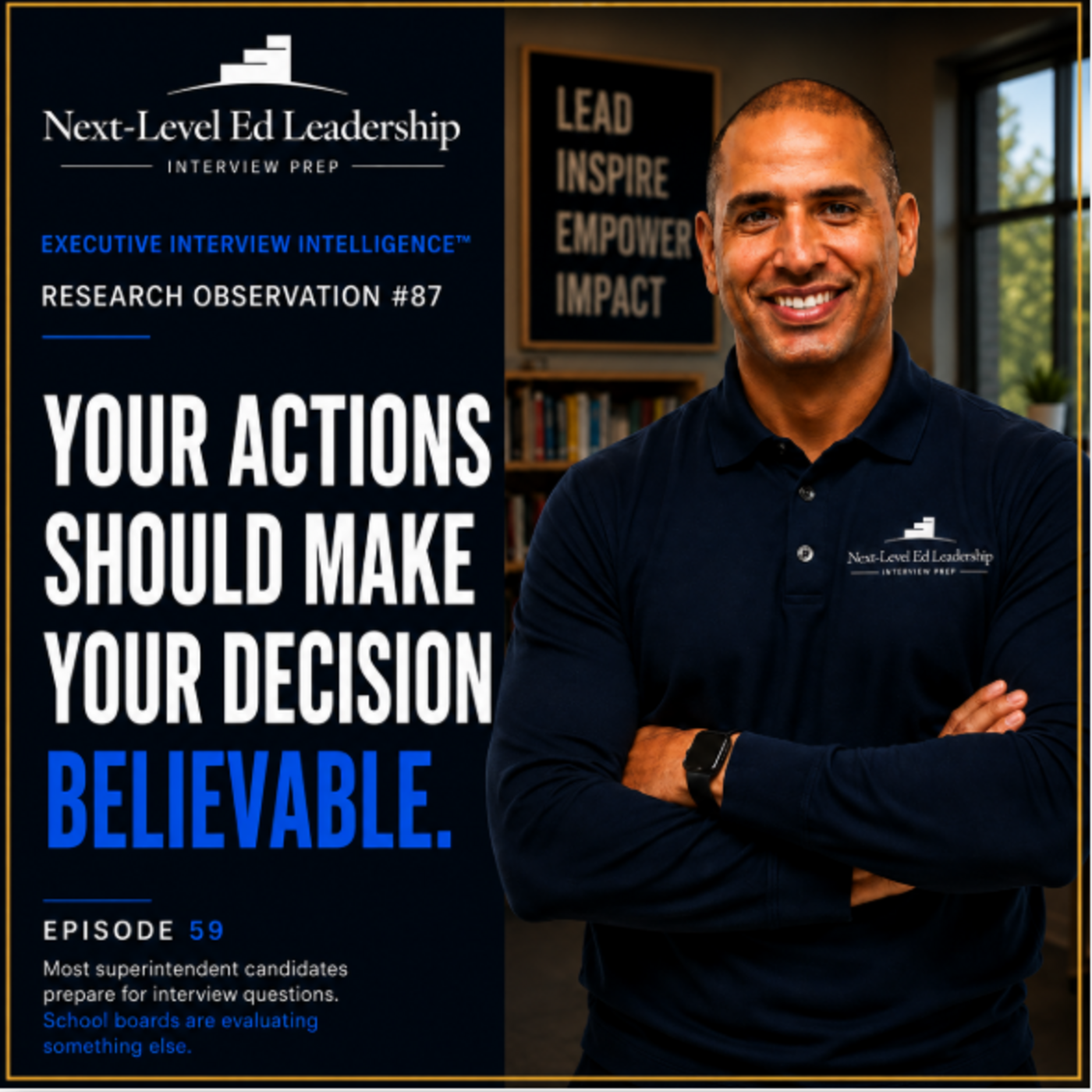 Episode 59: How to Make Your Decision Believable episode artwork