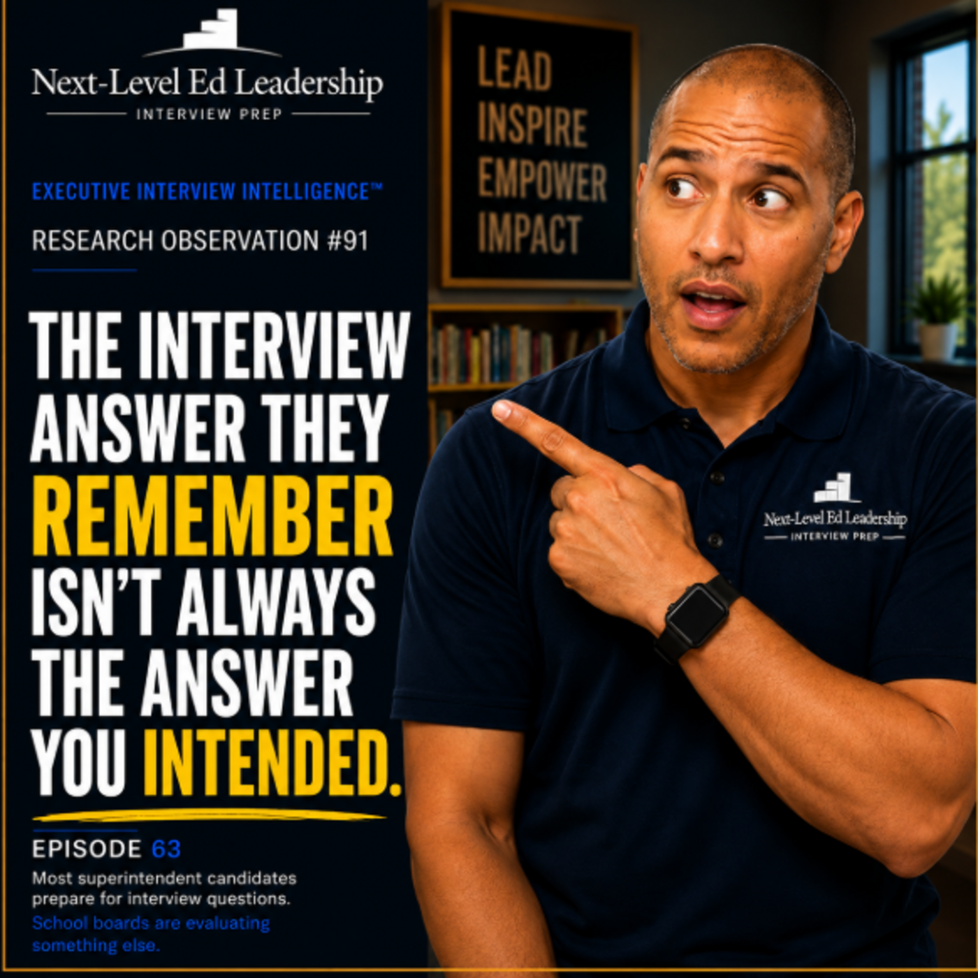 Episode 62: The Most Dangerous Part of Your Interview Is the Part You Can't See episode artwork