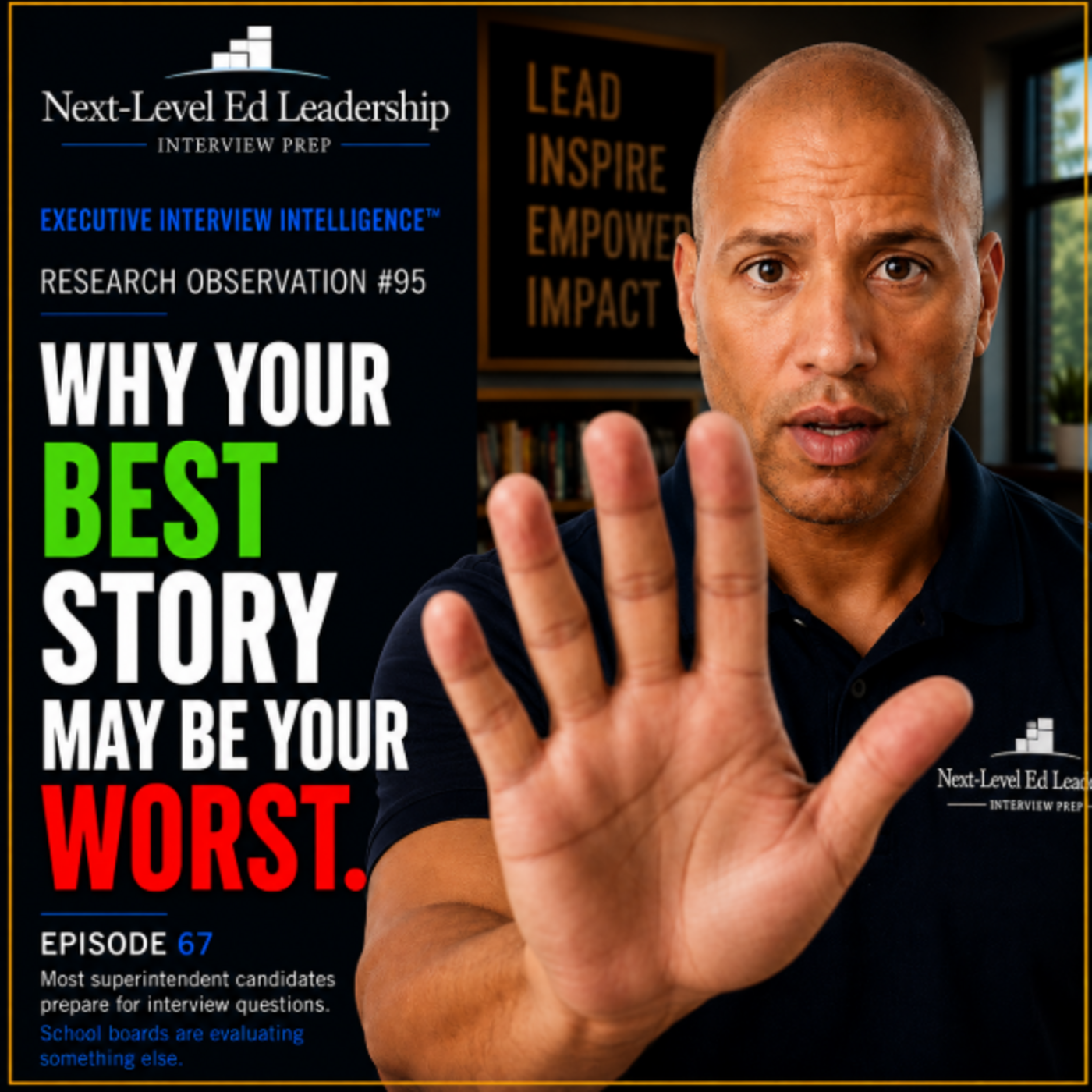 Episode 67: Why Your Best Story May Be Your Worst episode artwork