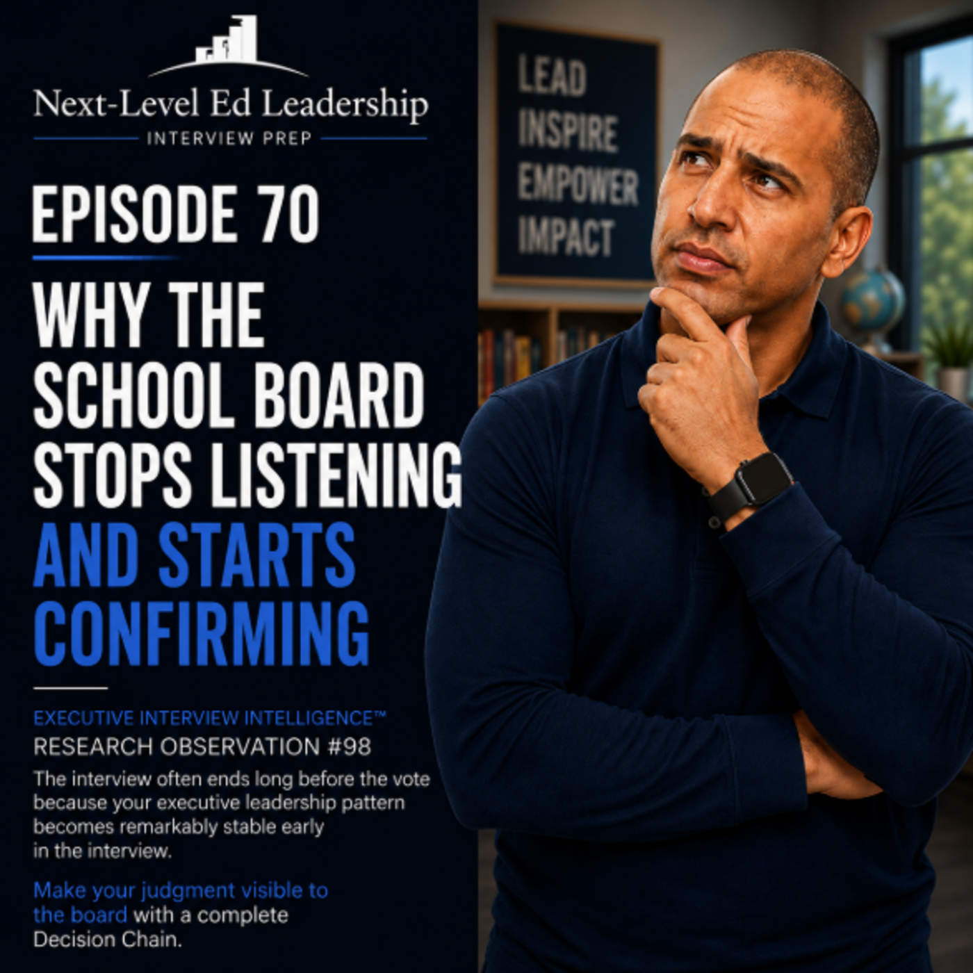 Episode 70: Why the School Board Stops Listenting to Your Answers episode artwork