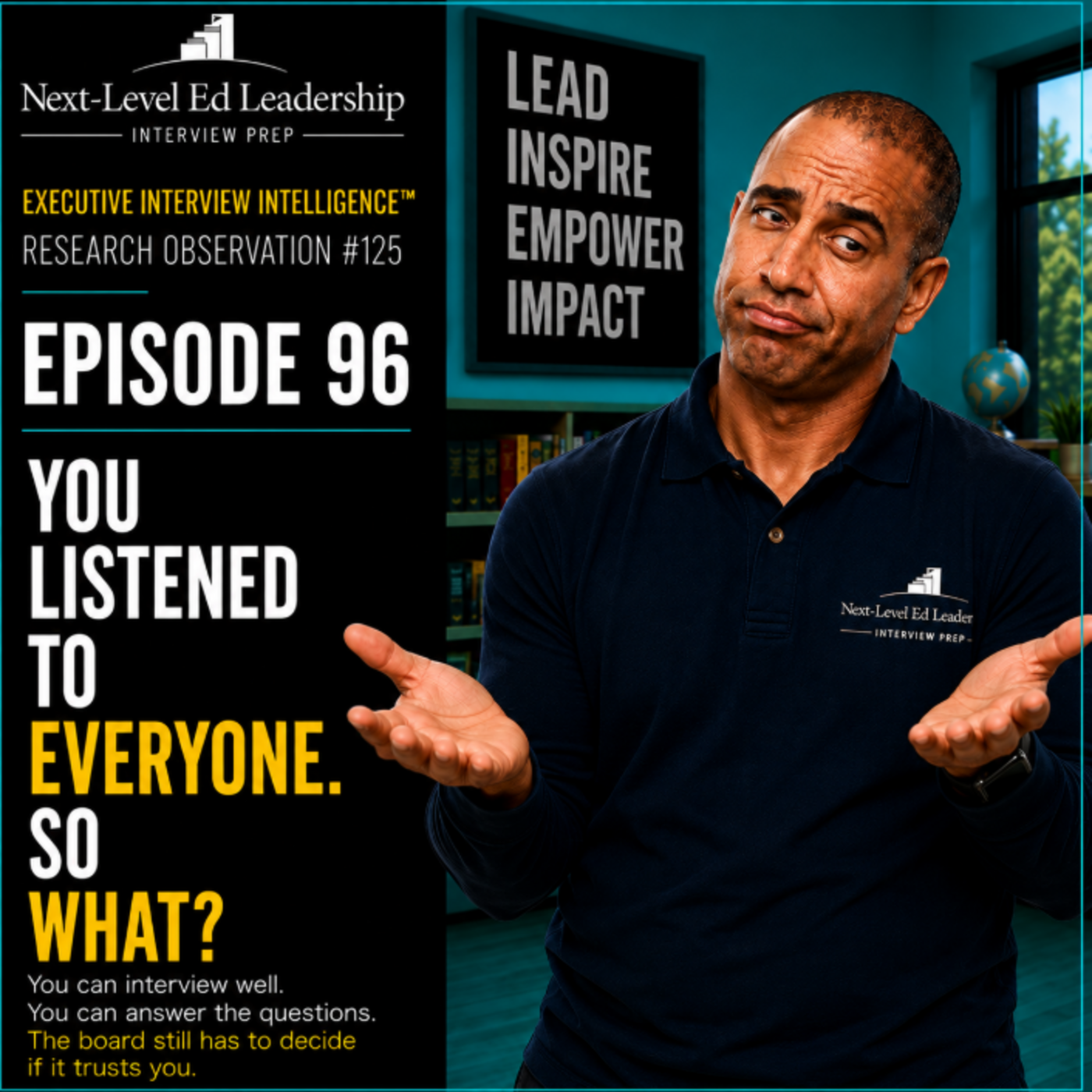 Episode 96: You Listened to Everyone. So What? episode artwork