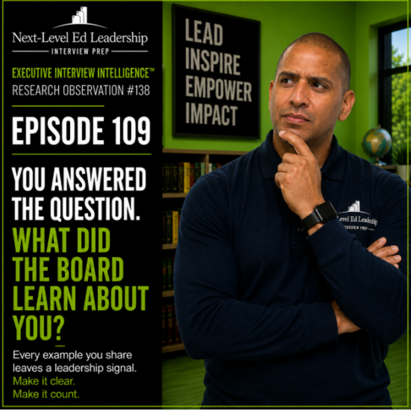 Episode 109: You Answered the Question. What Did the Board Learn About You? episode artwork