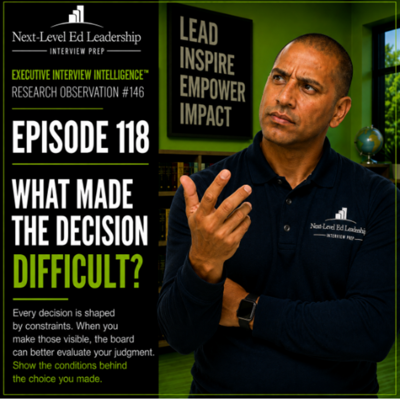 Episode 118: What Made the Decision Difficult? episode artwork
