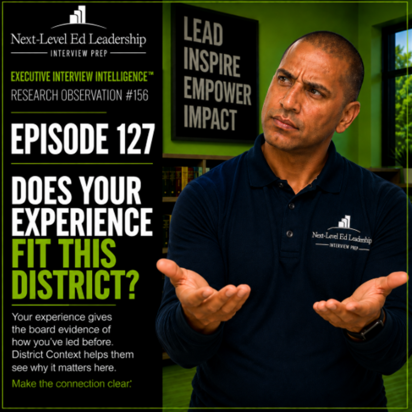 Episode 127: Does Your Experience Fit This District? episode artwork