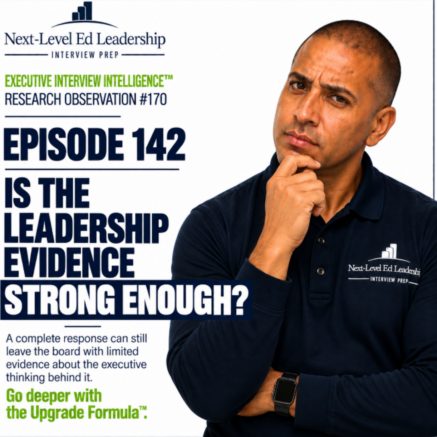 Episode 142: Is the Leadership Evidence Strong Enough? episode artwork
