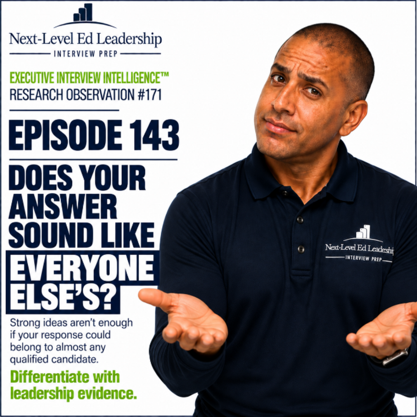 Episode 143: Does Your Answer Sound Like Everyone Else's? episode artwork