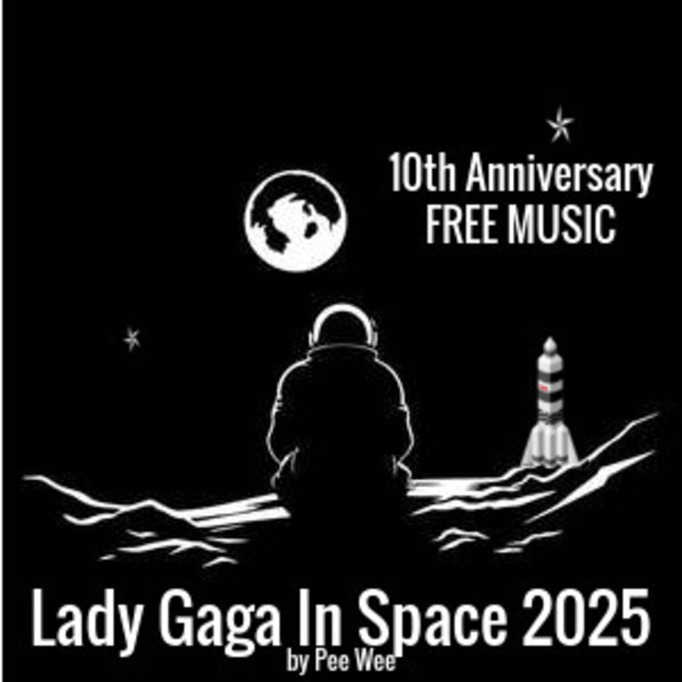 Lady Gaga In Space -Free Music Since 2015- By Pee Wee