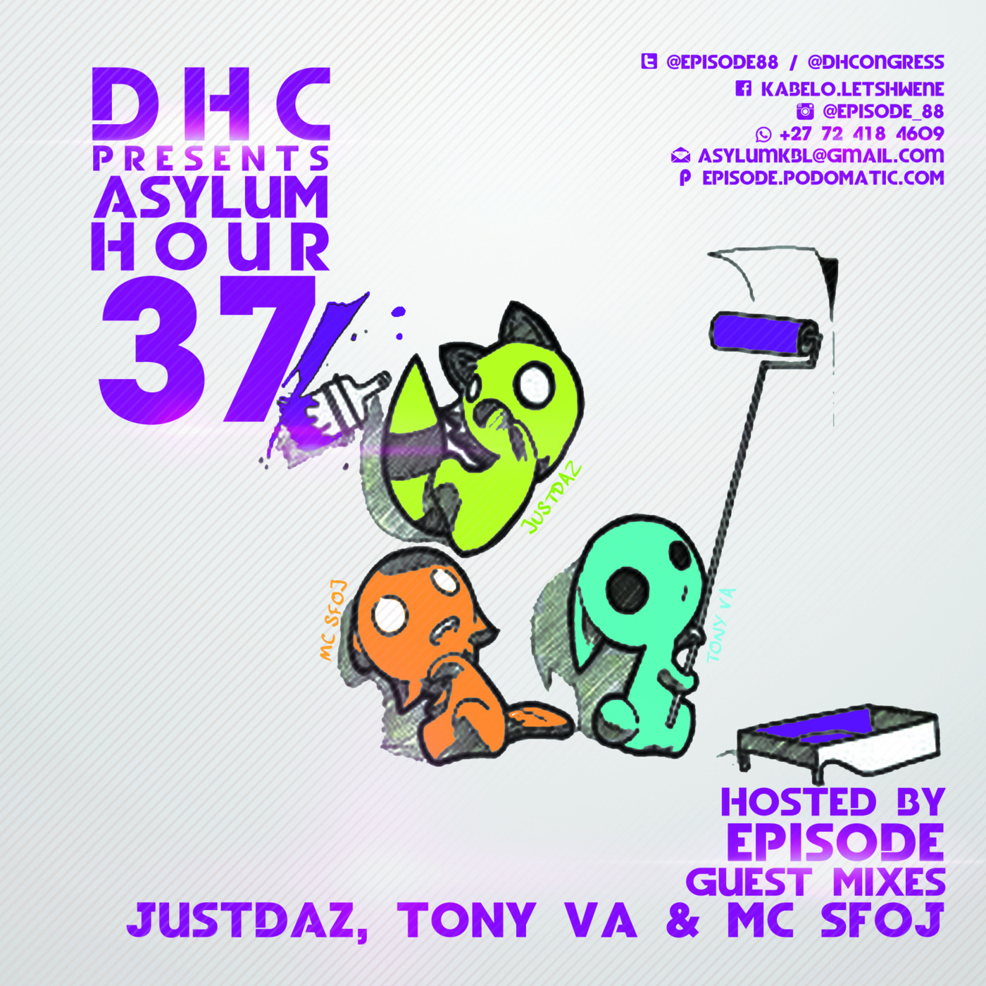 Asylum Hour 37 (Part Three: Katana Swordsman From The Land Of The Samurai Guestmix By Tony VA) [Soshanguve, Pretoria, South Africa]