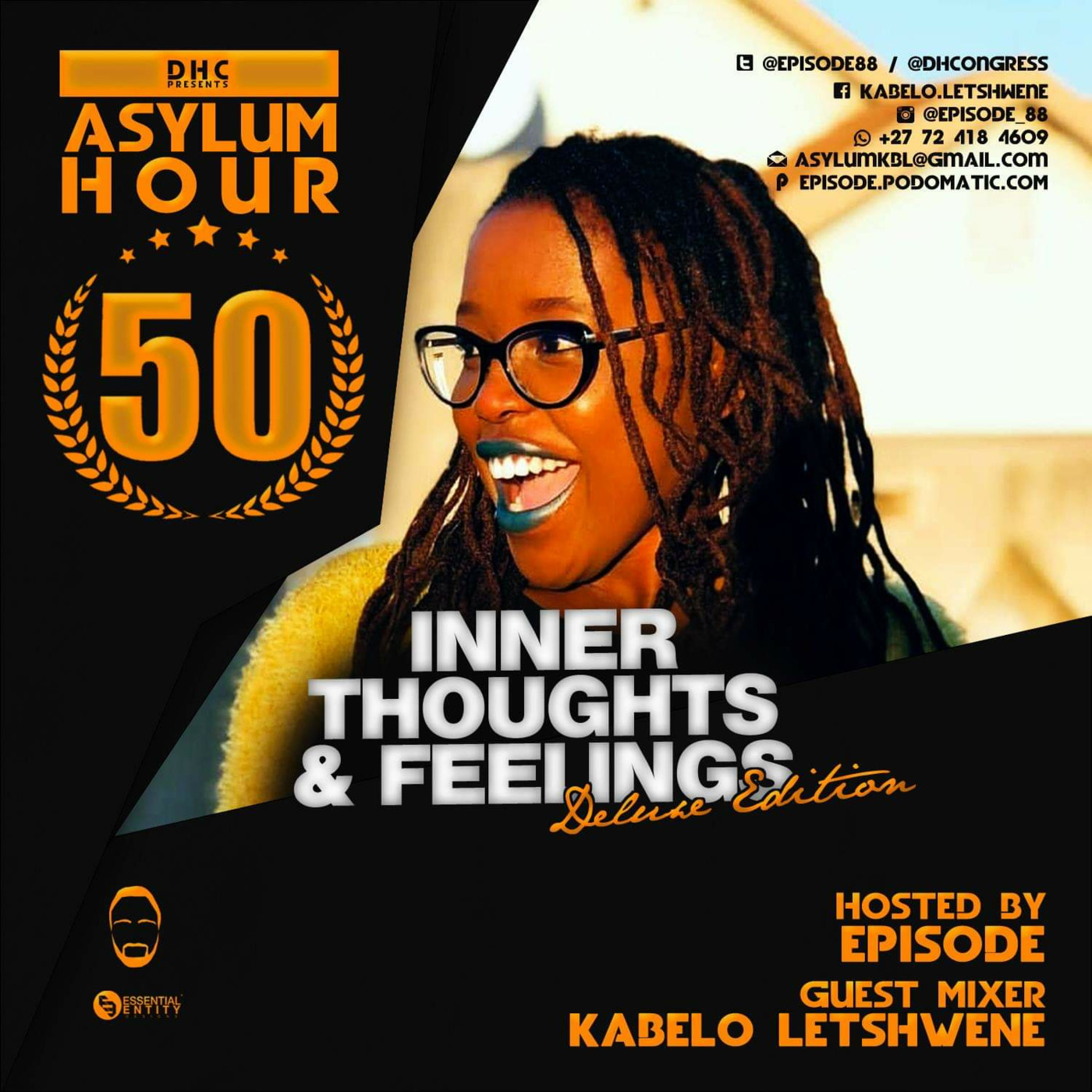 Asylum Hour 50 - Part Two: Inner Thoughts and Feelings - Soulsistas Worldwide Guestmix by Kabelo Letshwene)