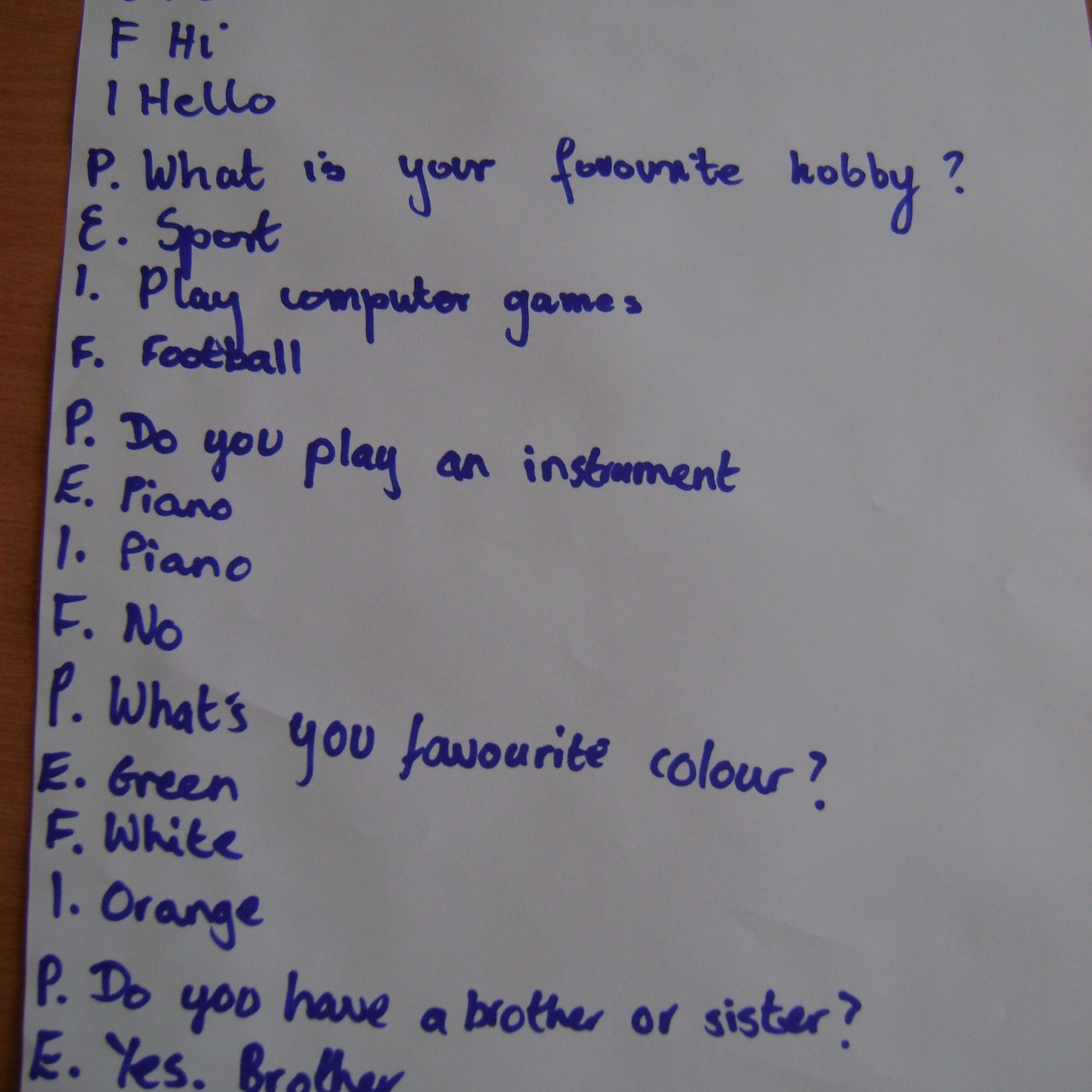Dialogue 3 - Talking about yourself episode artwork
