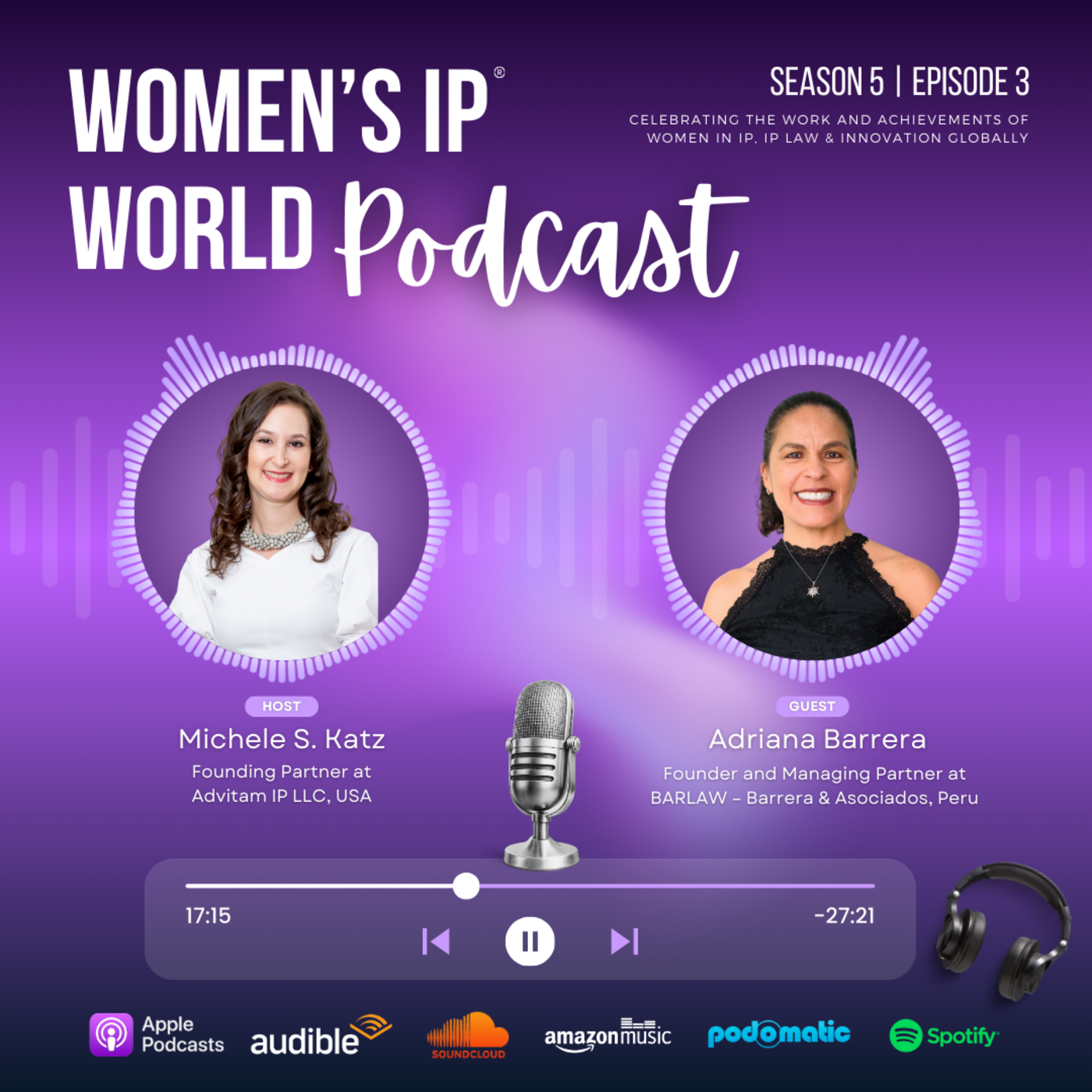 Episode 3: Women's IP World Podcast - Season 5, Episode 3 episode artwork