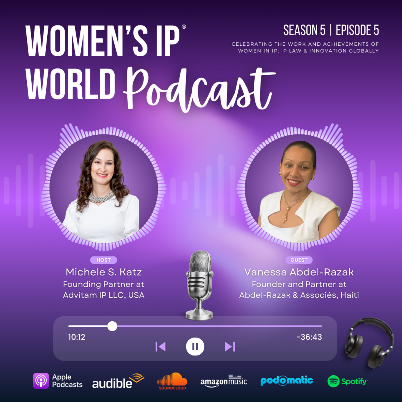 Episode 5: Women's IP World Podcast - Season 5, Episode 5 episode artwork