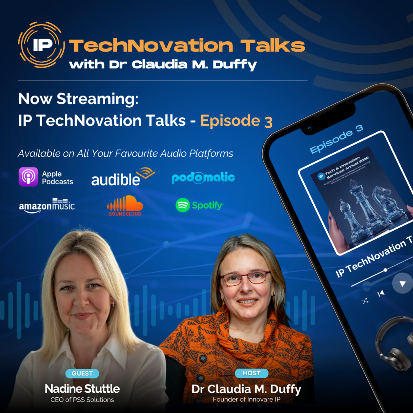 Episode 3: IP Technovation Talks – Season 1, Episode 3 episode artwork